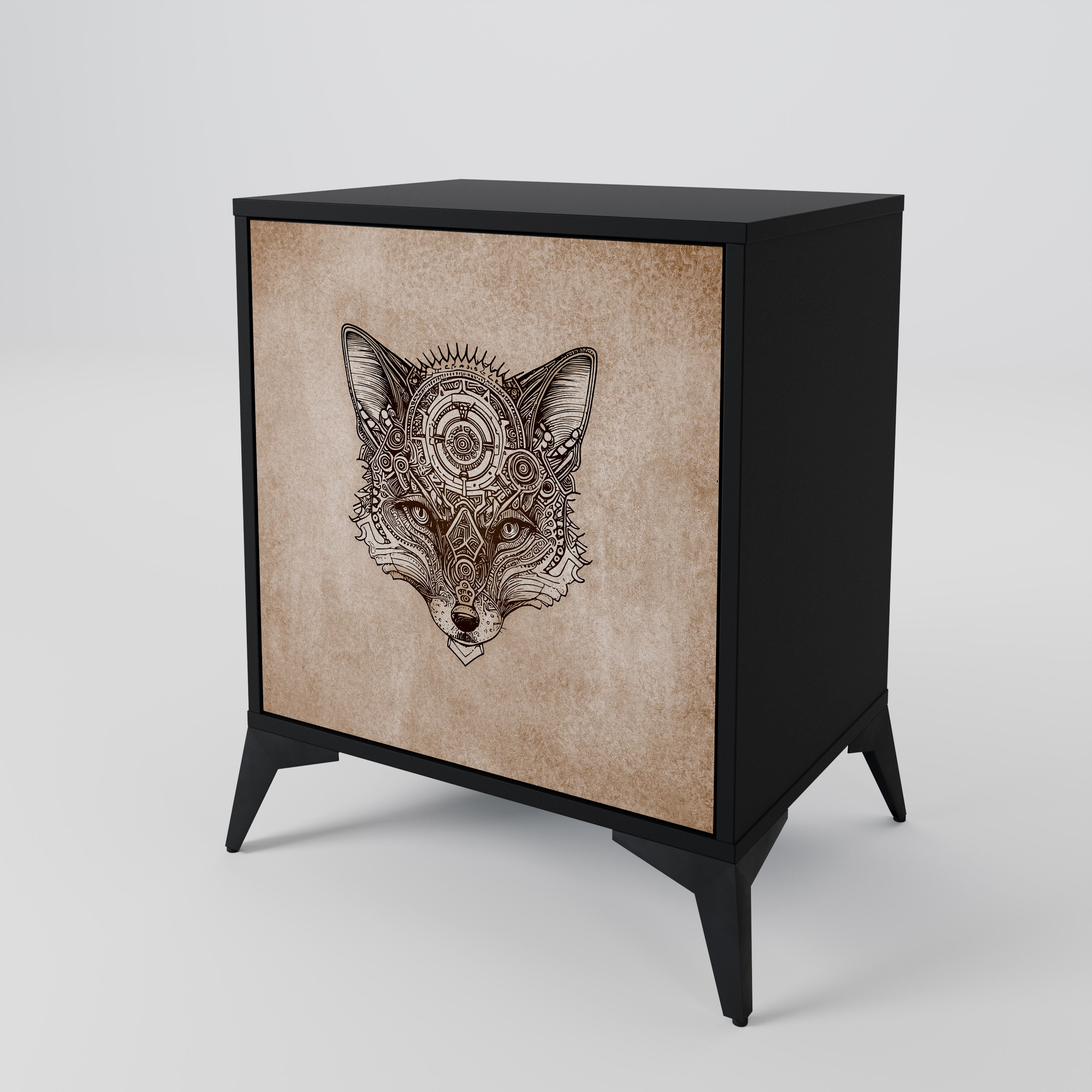STEAMPUNK CLAN 1-Door Sideboard