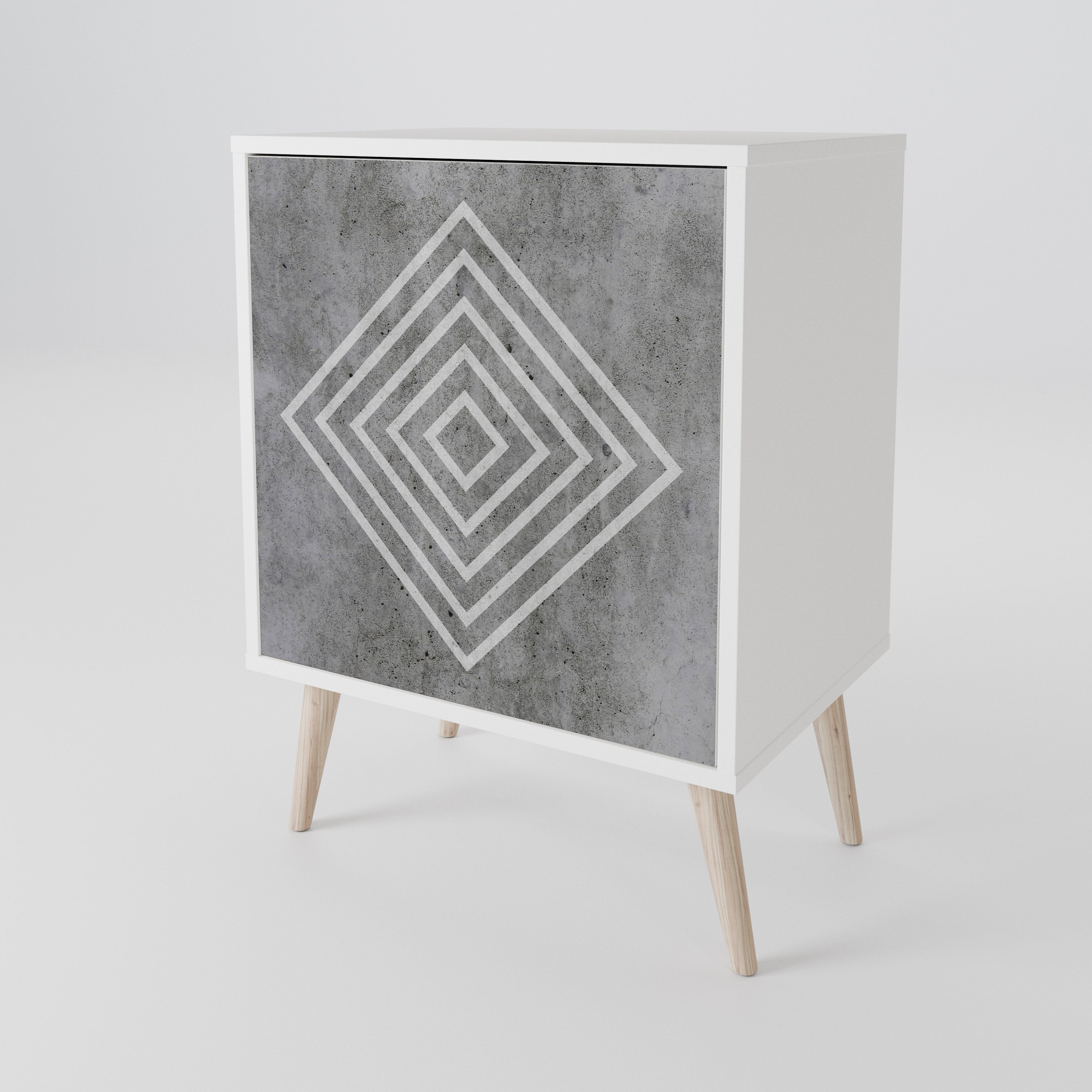 POLYGONAL ARTISTRY 1-türiges Sideboard
