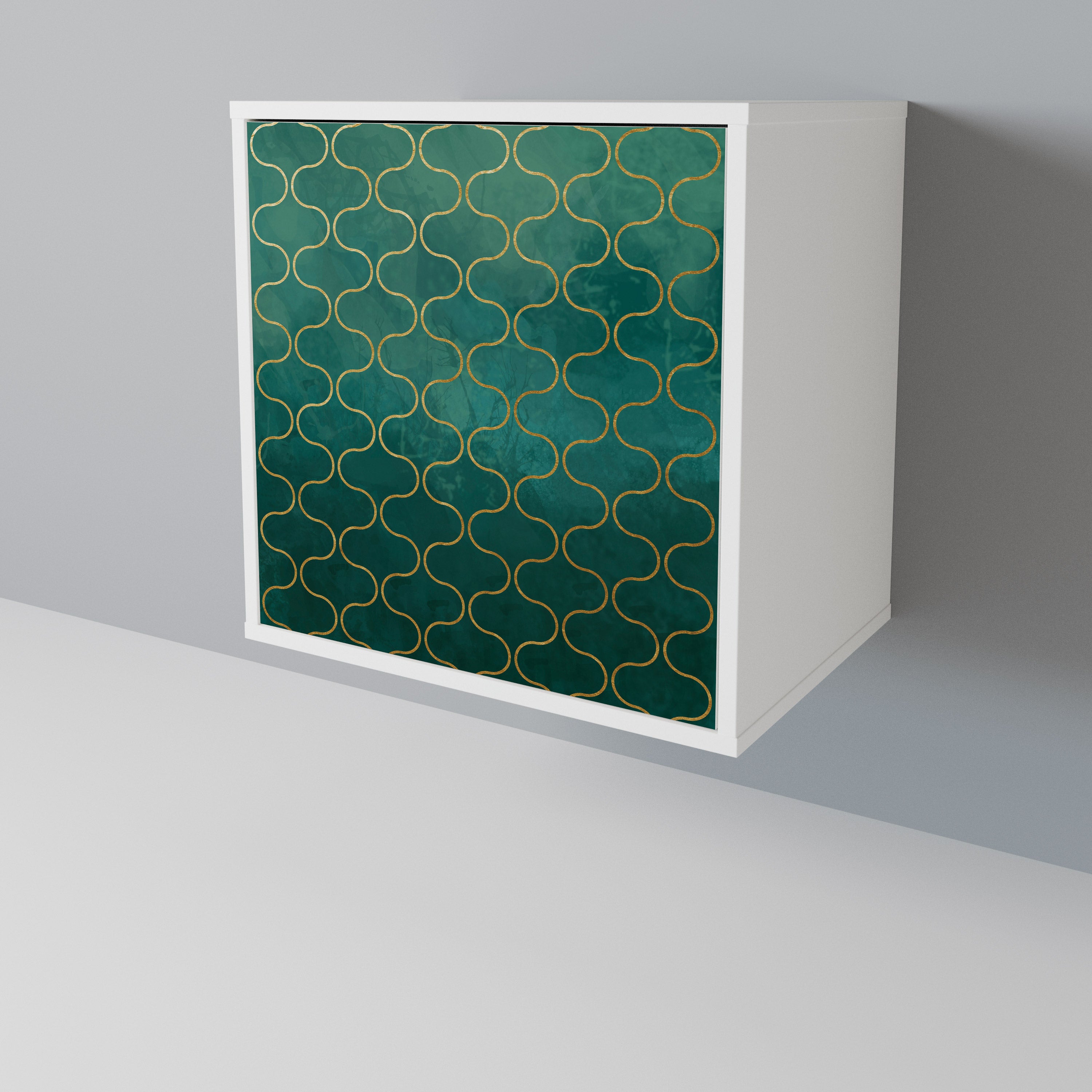 TESSELATED GREENERY 1-türiges Sideboard