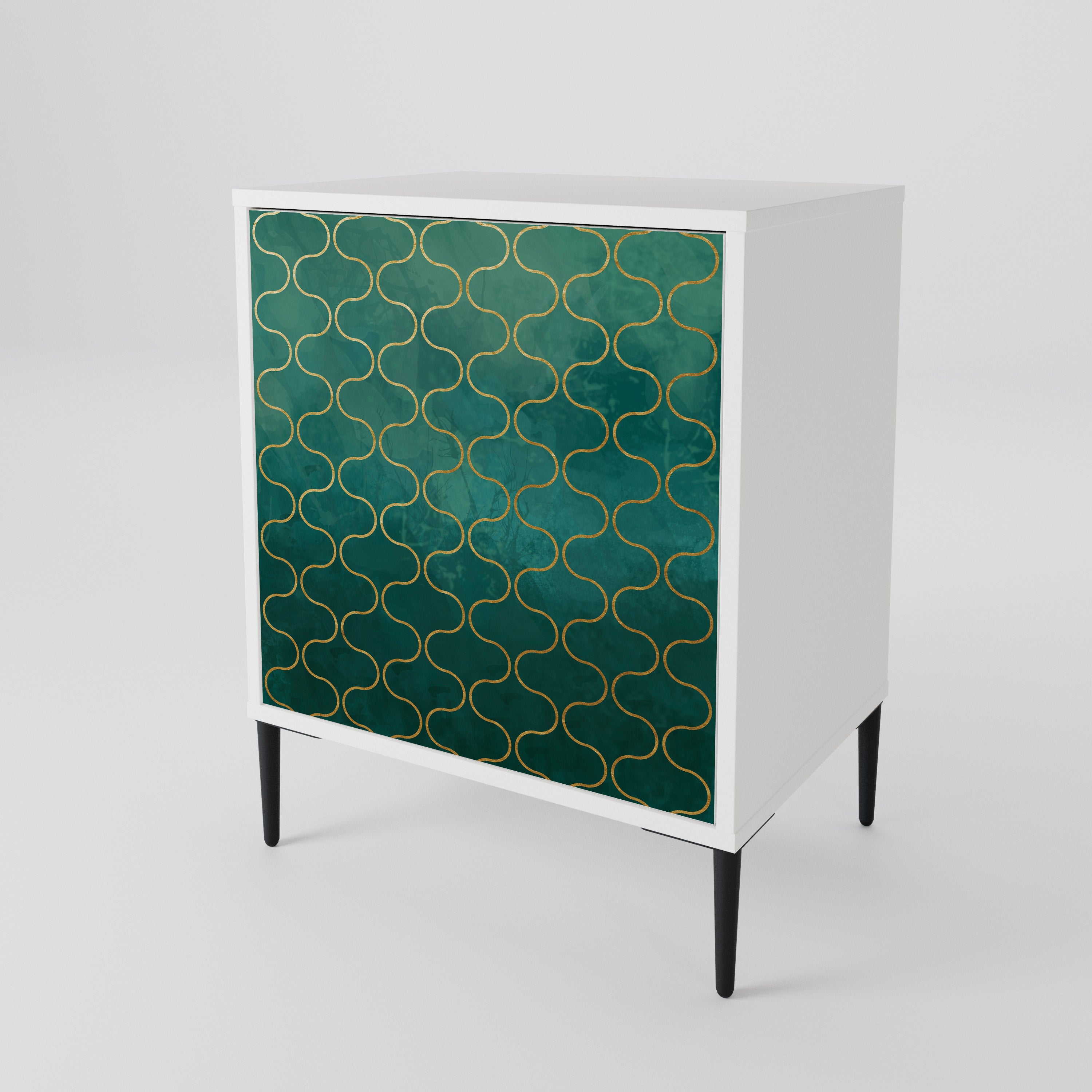 TESSELATED GREENERY 1-türiges Sideboard