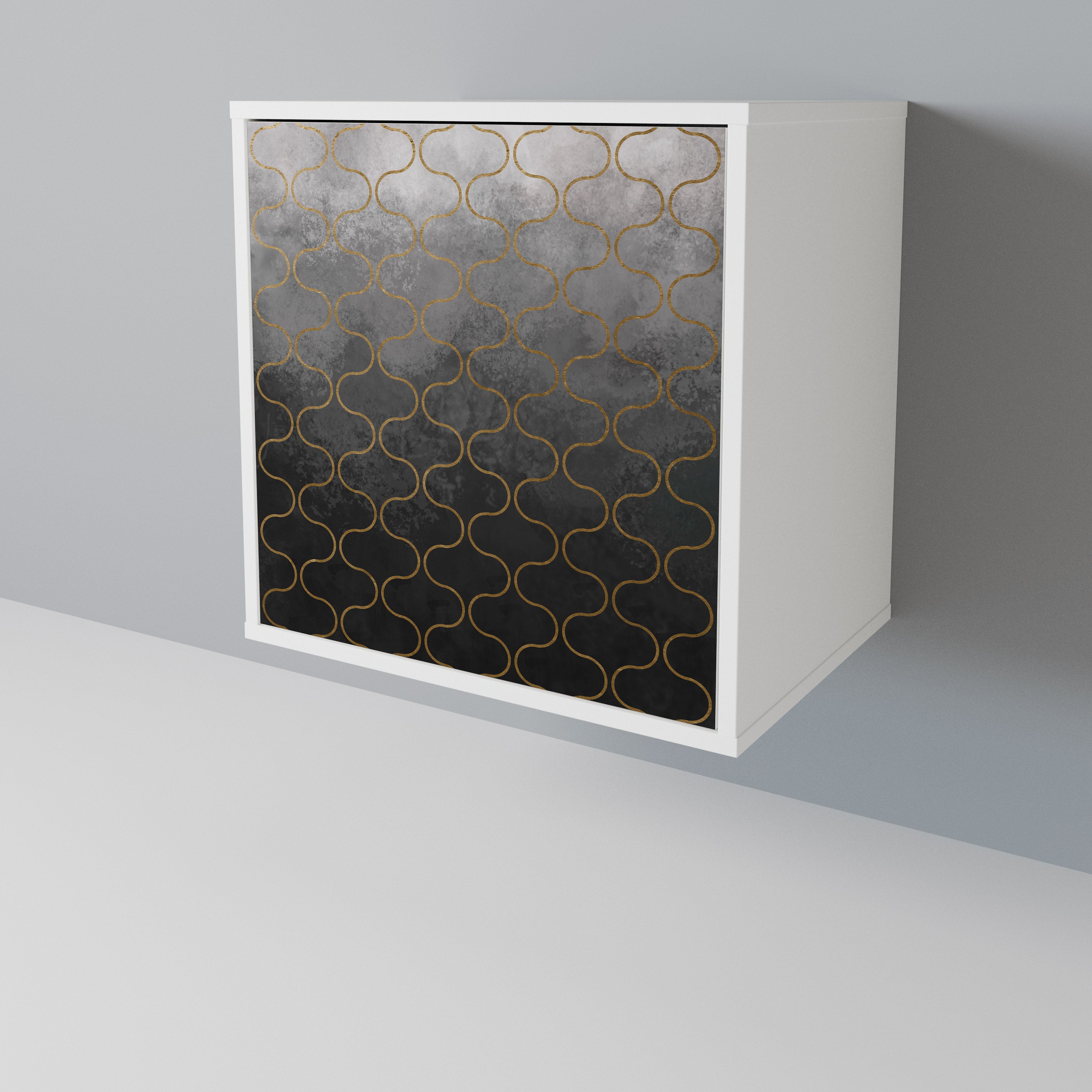 TESSELATED GRAYISH 1-türiges Sideboard