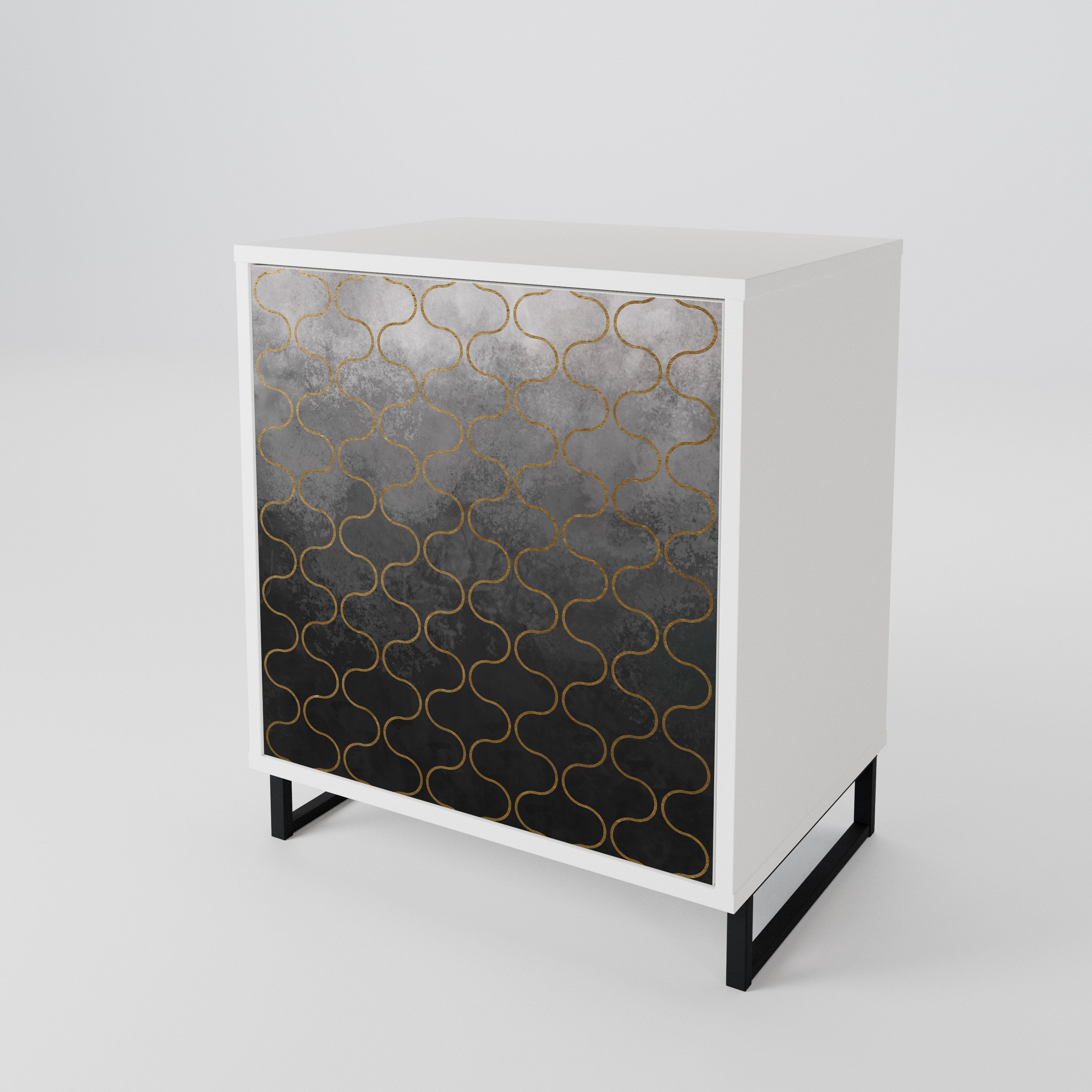 TESSELATED GRAYISH 1-türiges Sideboard