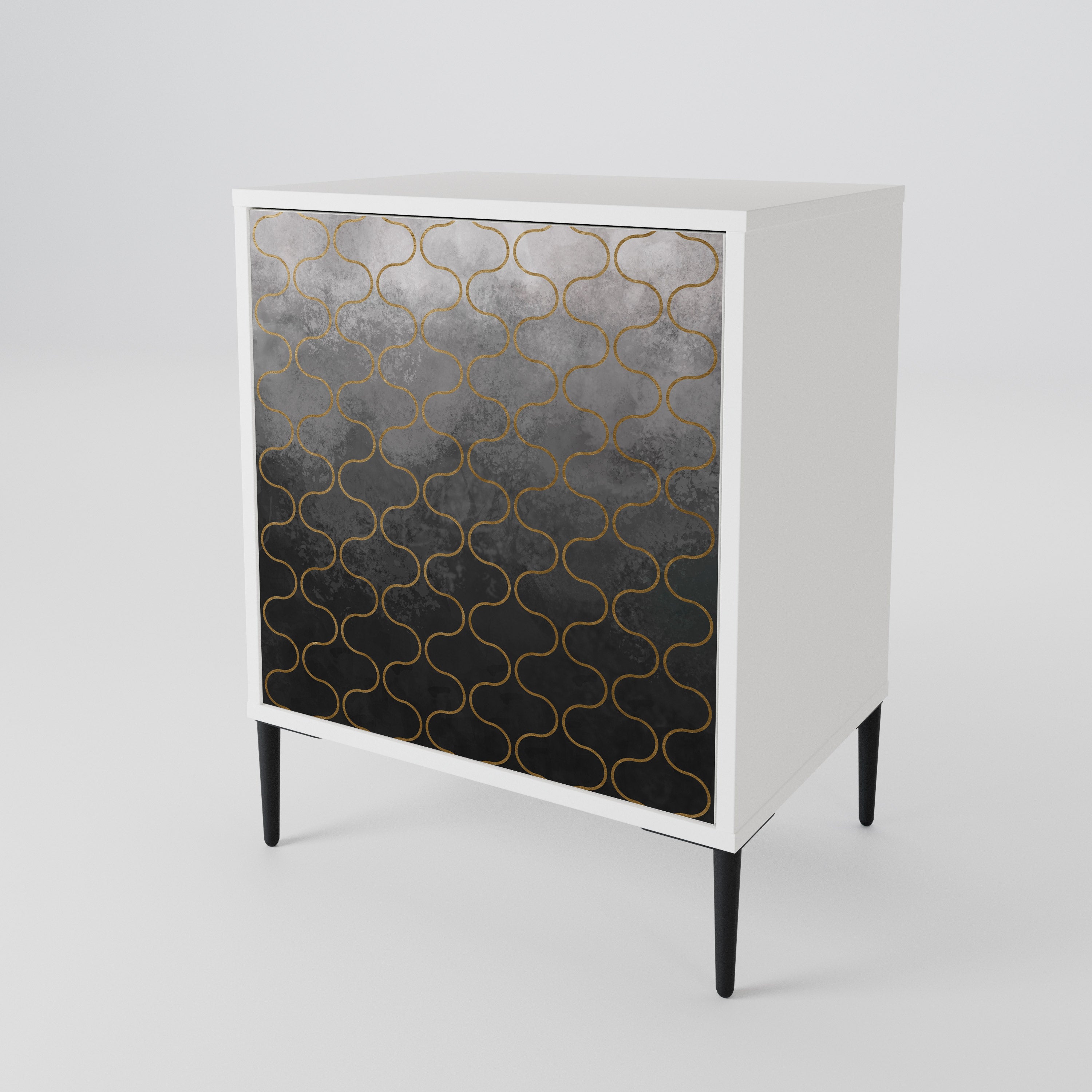 TESSELATED GRAYISH 1-türiges Sideboard