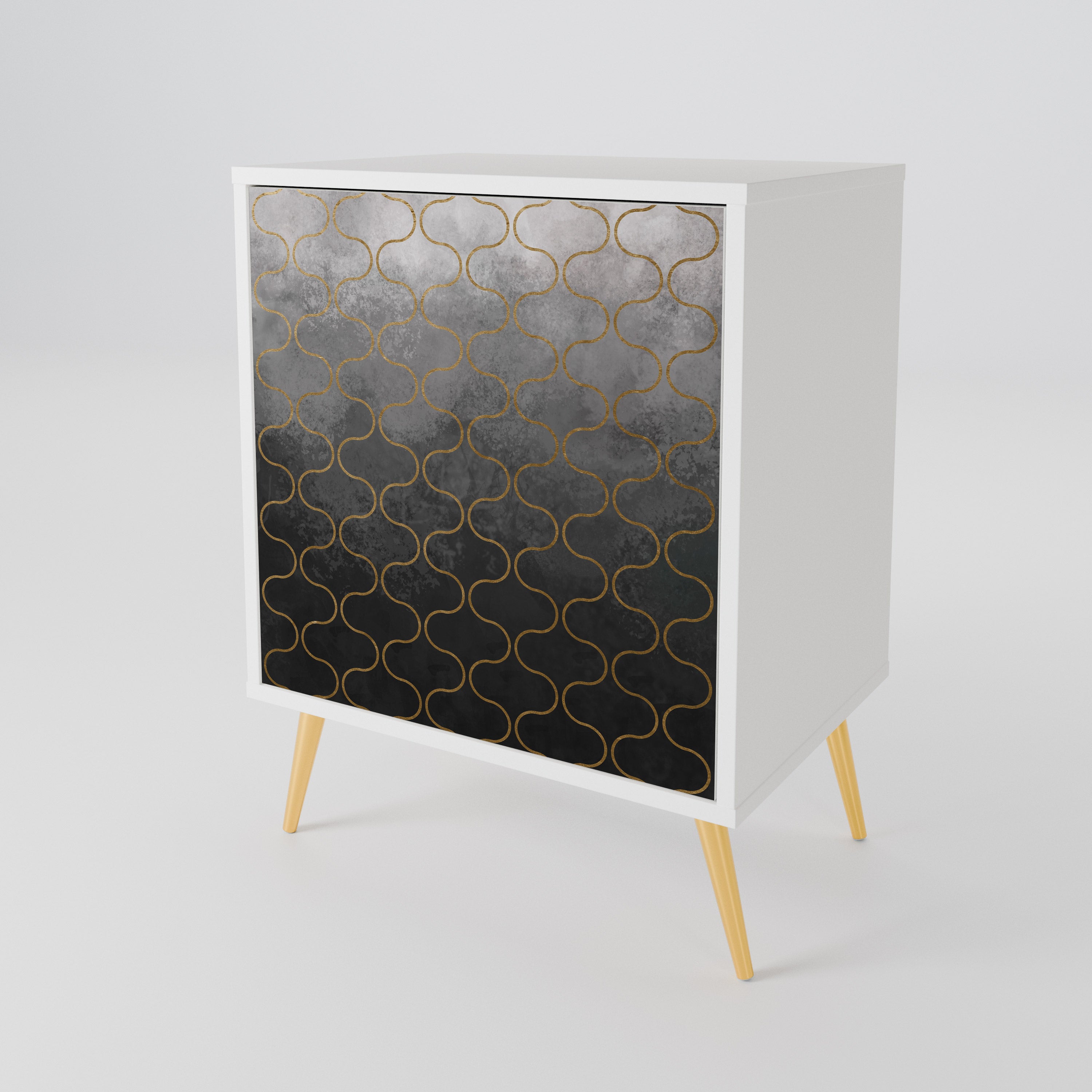 TESSELATED GRAYISH 1-türiges Sideboard