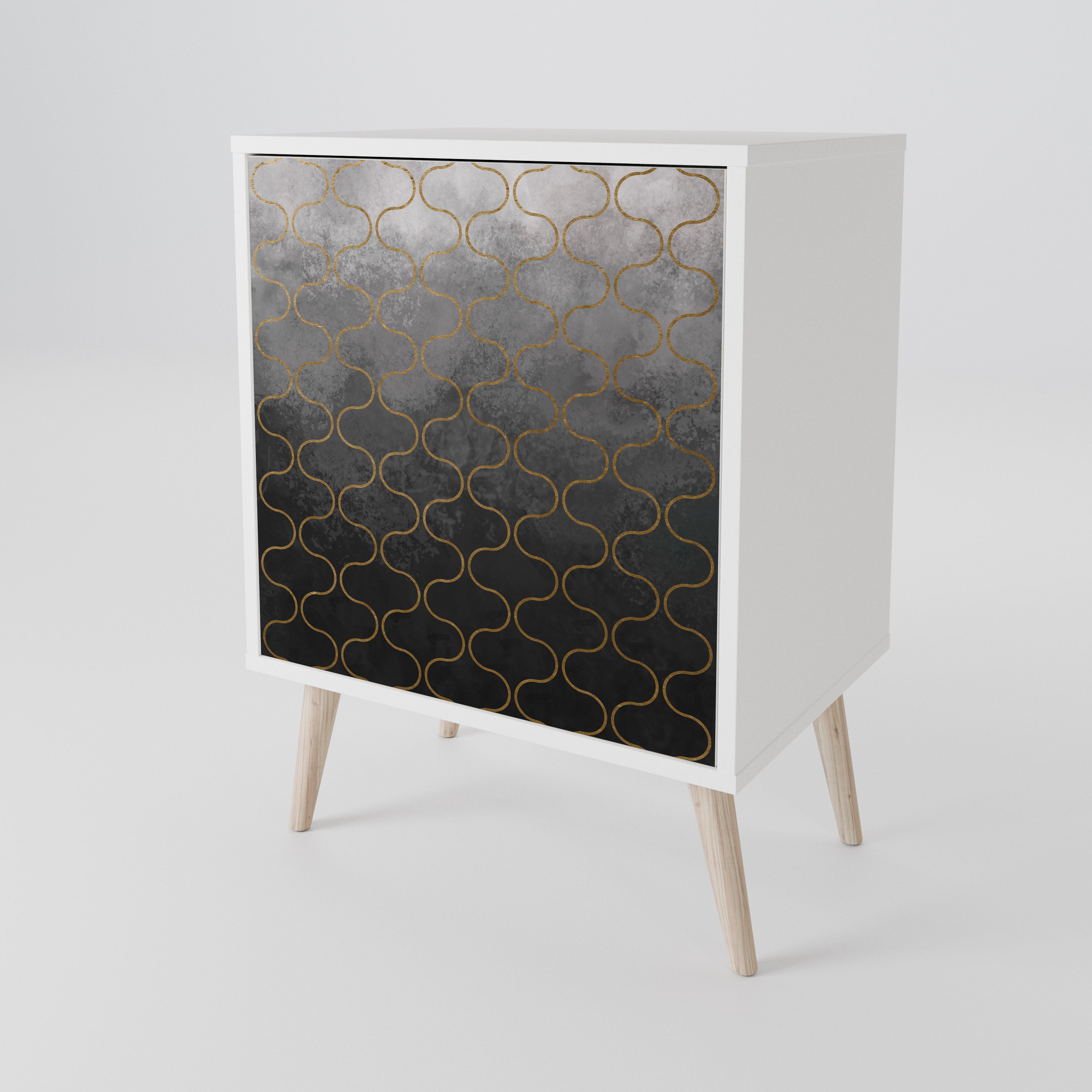 TESSELATED GRAYISH 1-türiges Sideboard