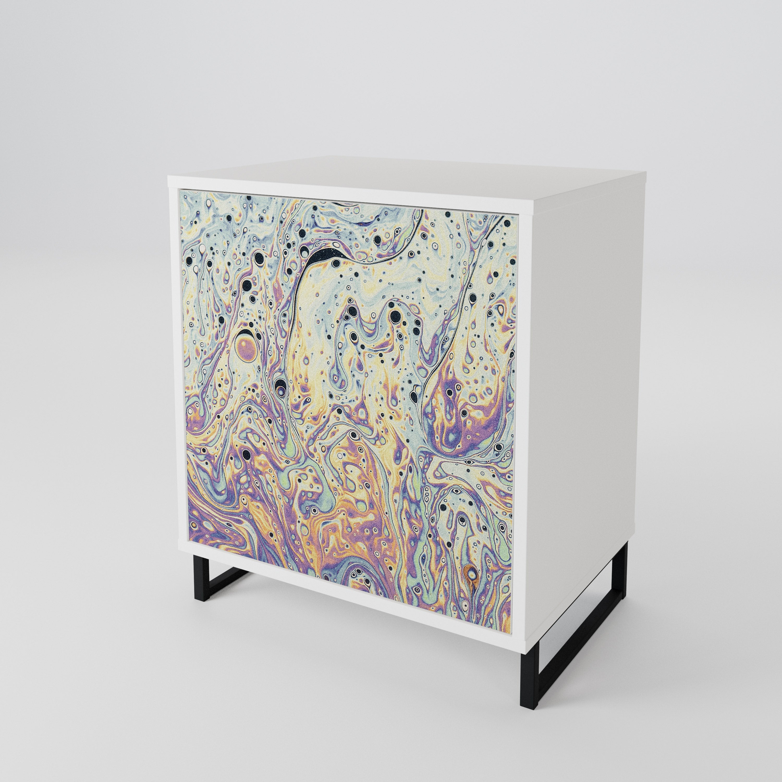 MOSAIC OF COLORS 1-Door Sideboard