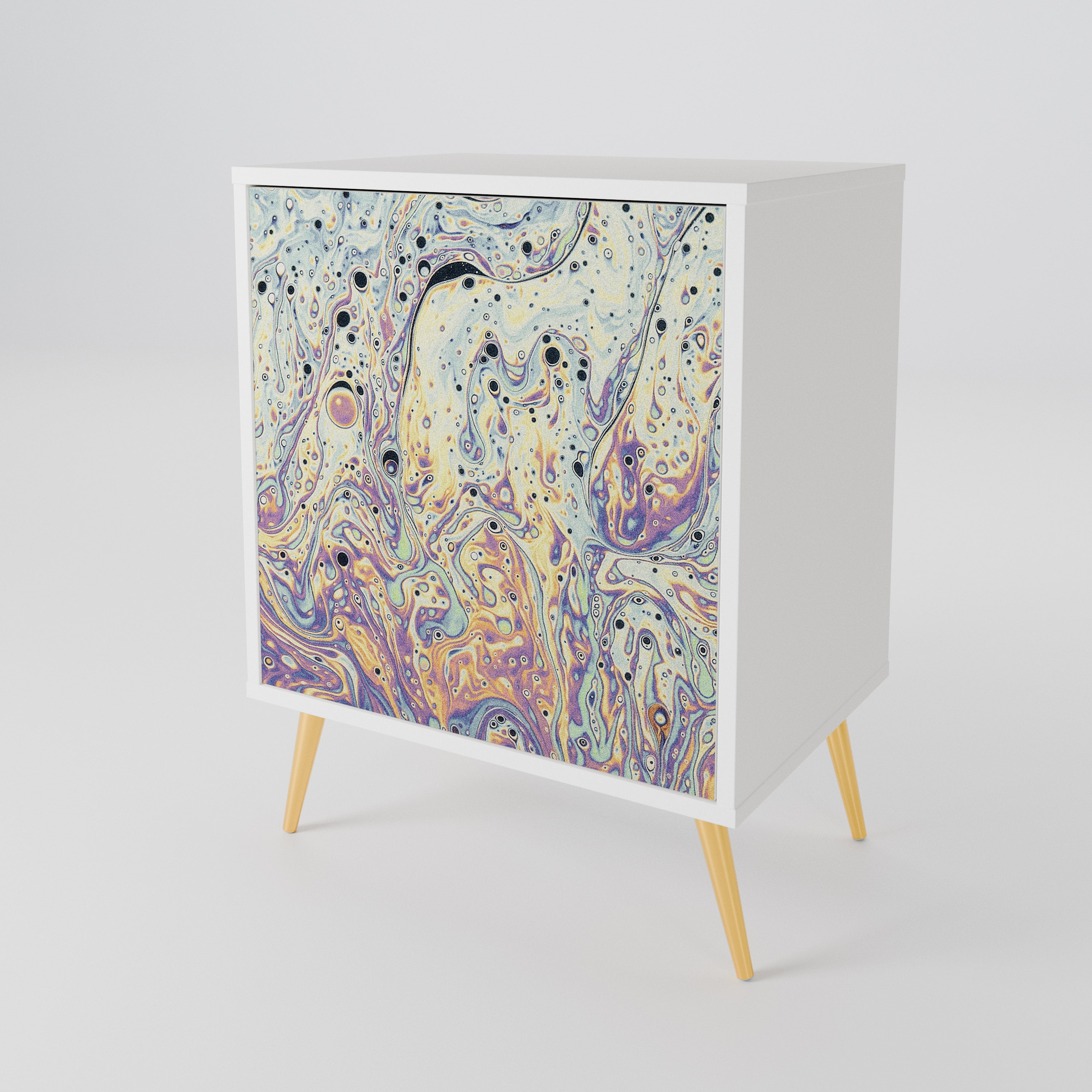 MOSAIC OF COLORS 1-Door Sideboard