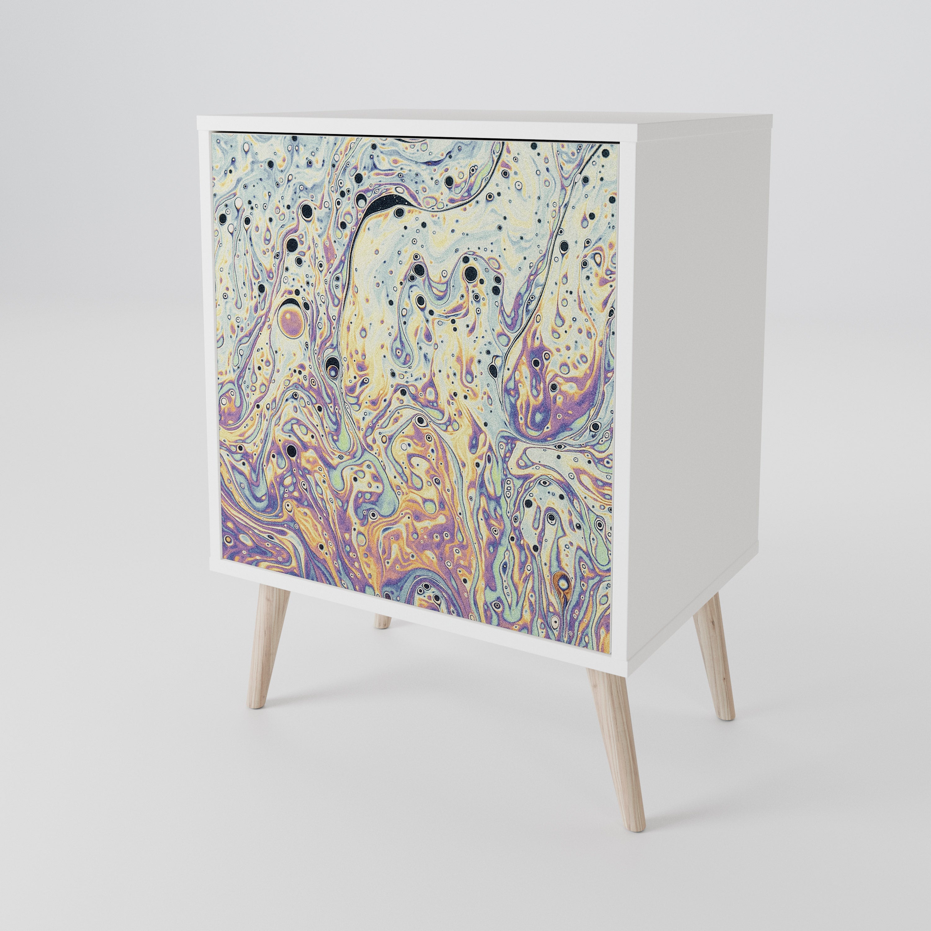 MOSAIC OF COLORS 1-Door Sideboard