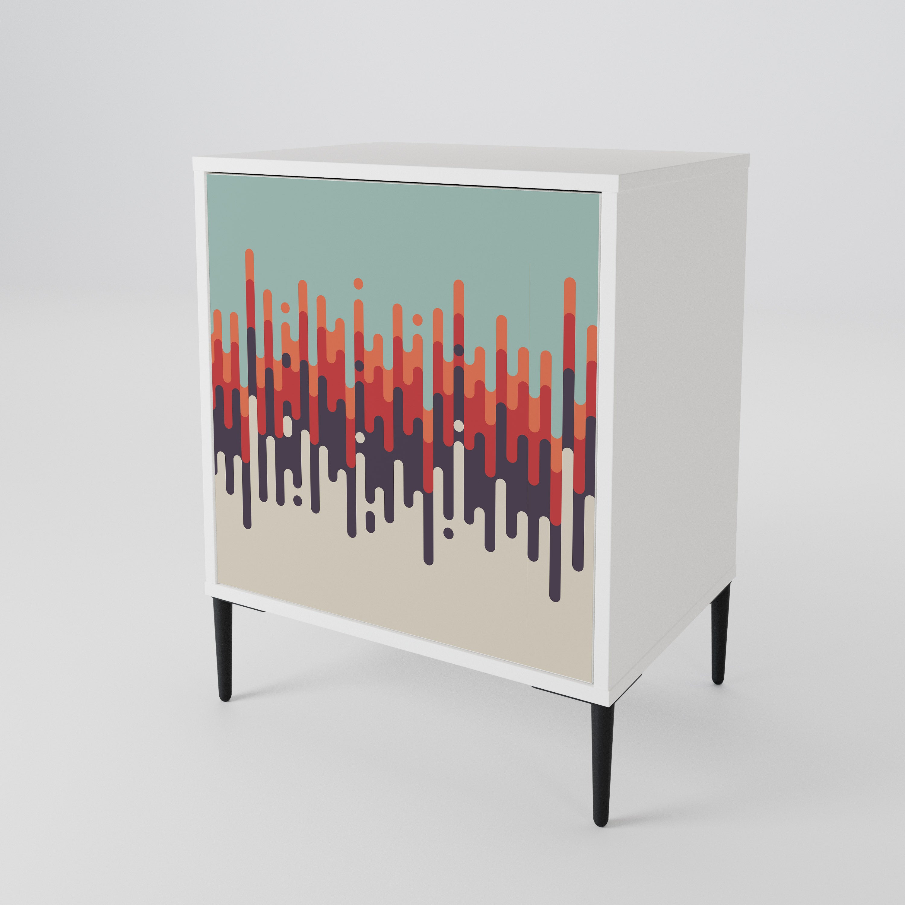 CHROMA CONTOURS 1-Door Sideboard