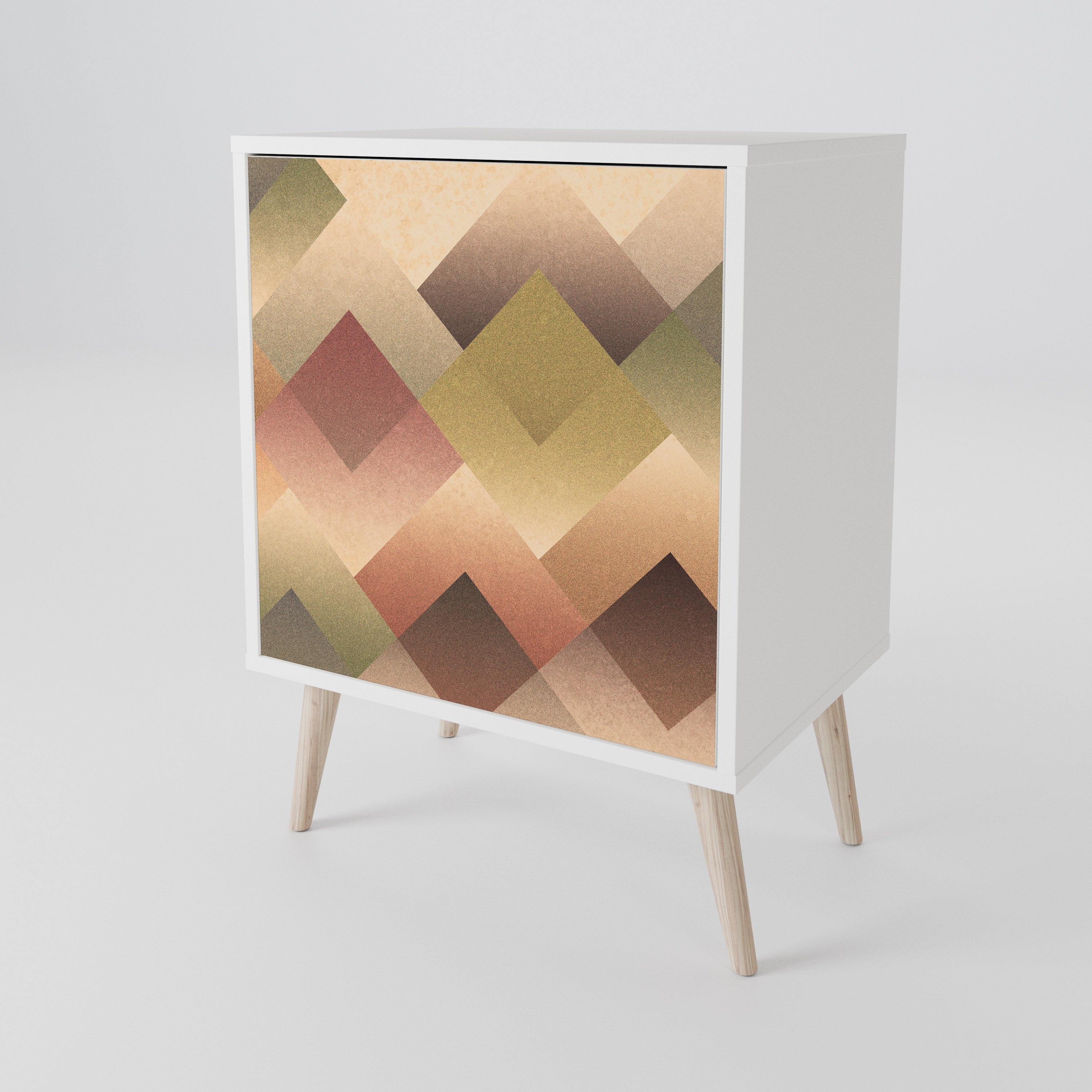 GEOMETRIC FUSION 1-Door Sideboard