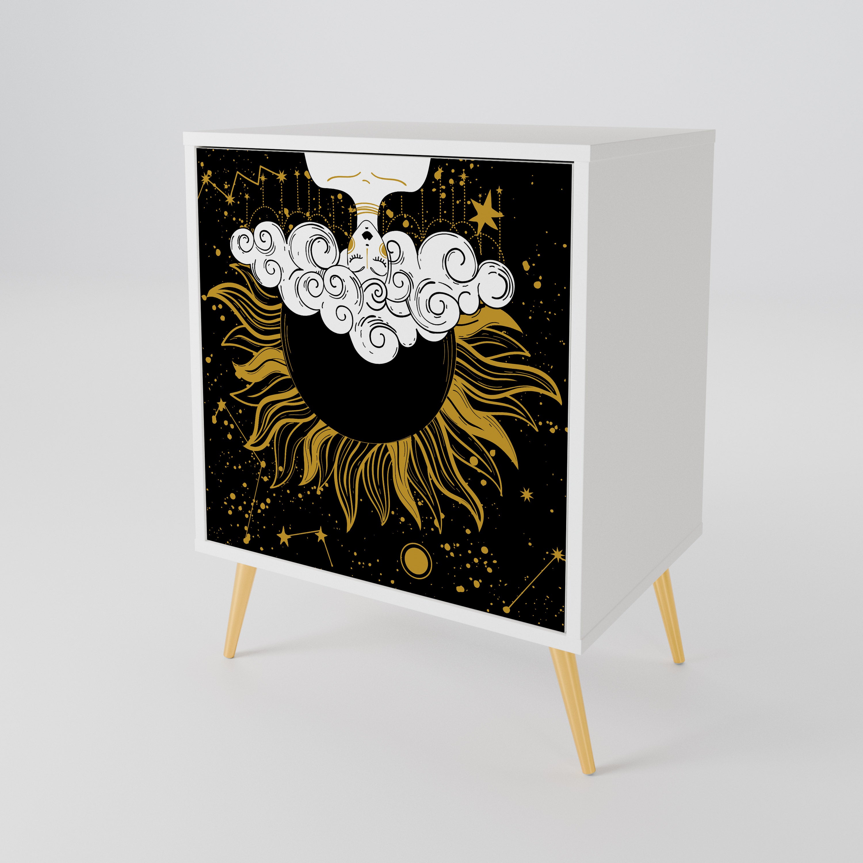 STELLAR CONSTELLATIONS Skänk med en dörr