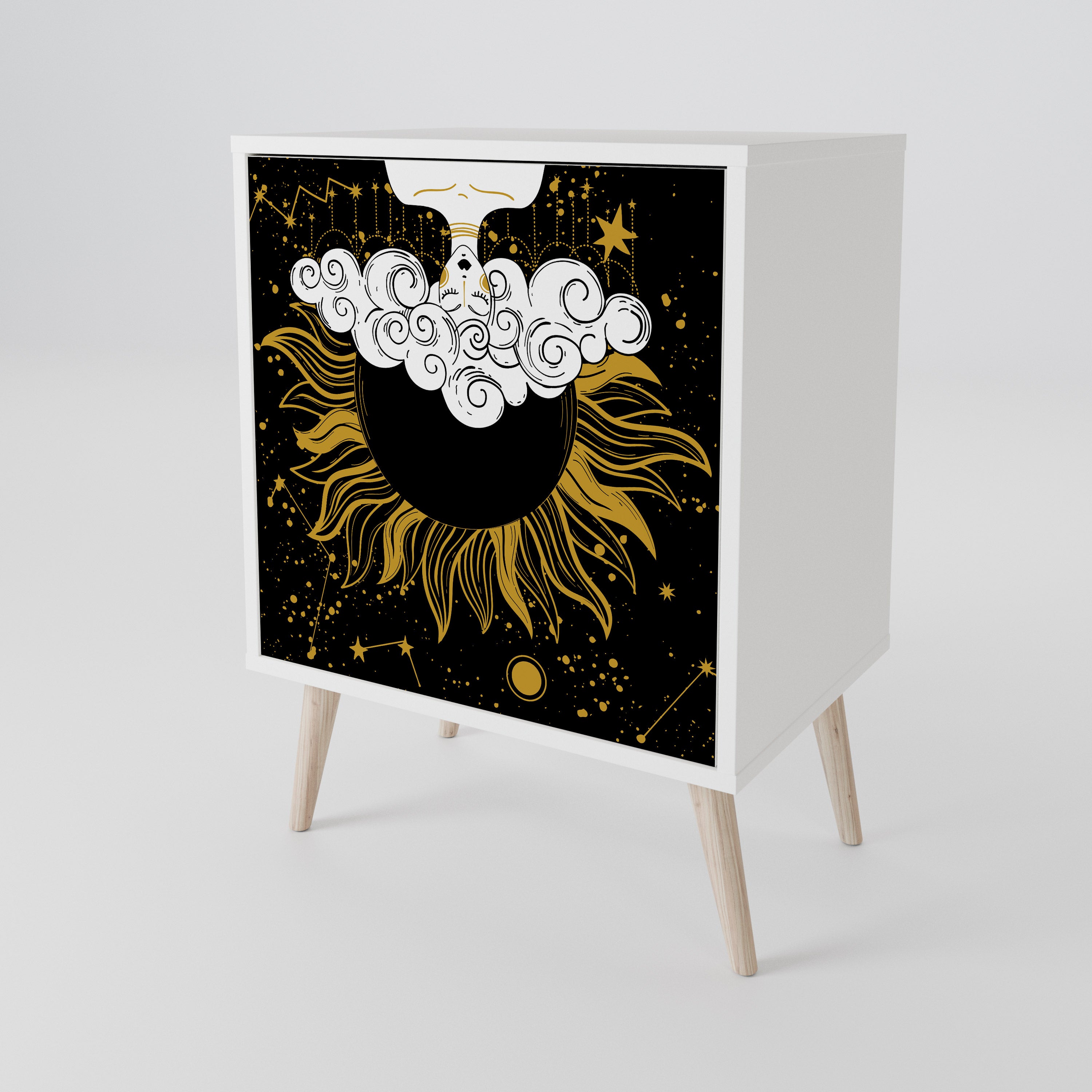 STELLAR CONSTELLATIONS Skänk med en dörr