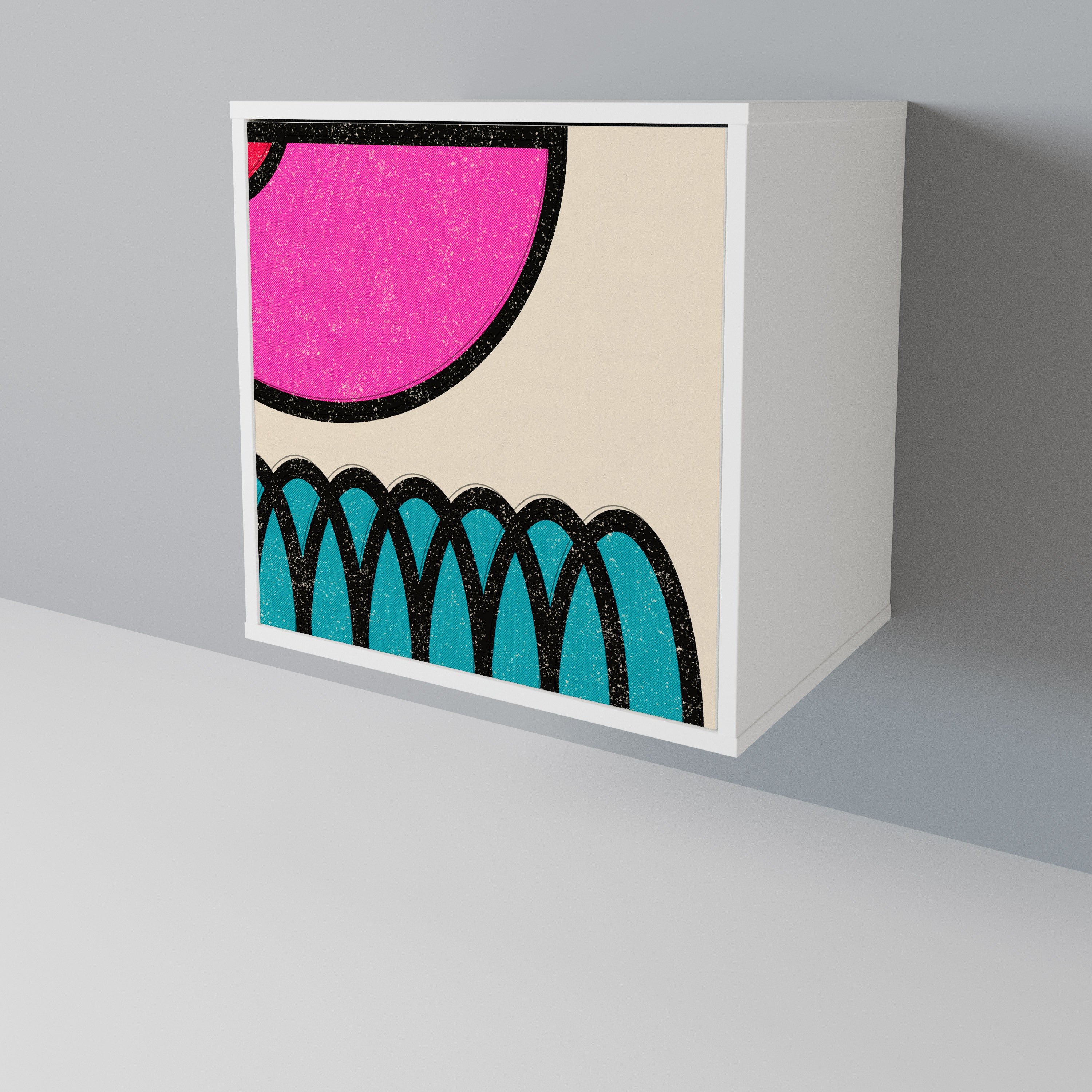 GEOMETRIC RHAPSODY Skänk med en dörr