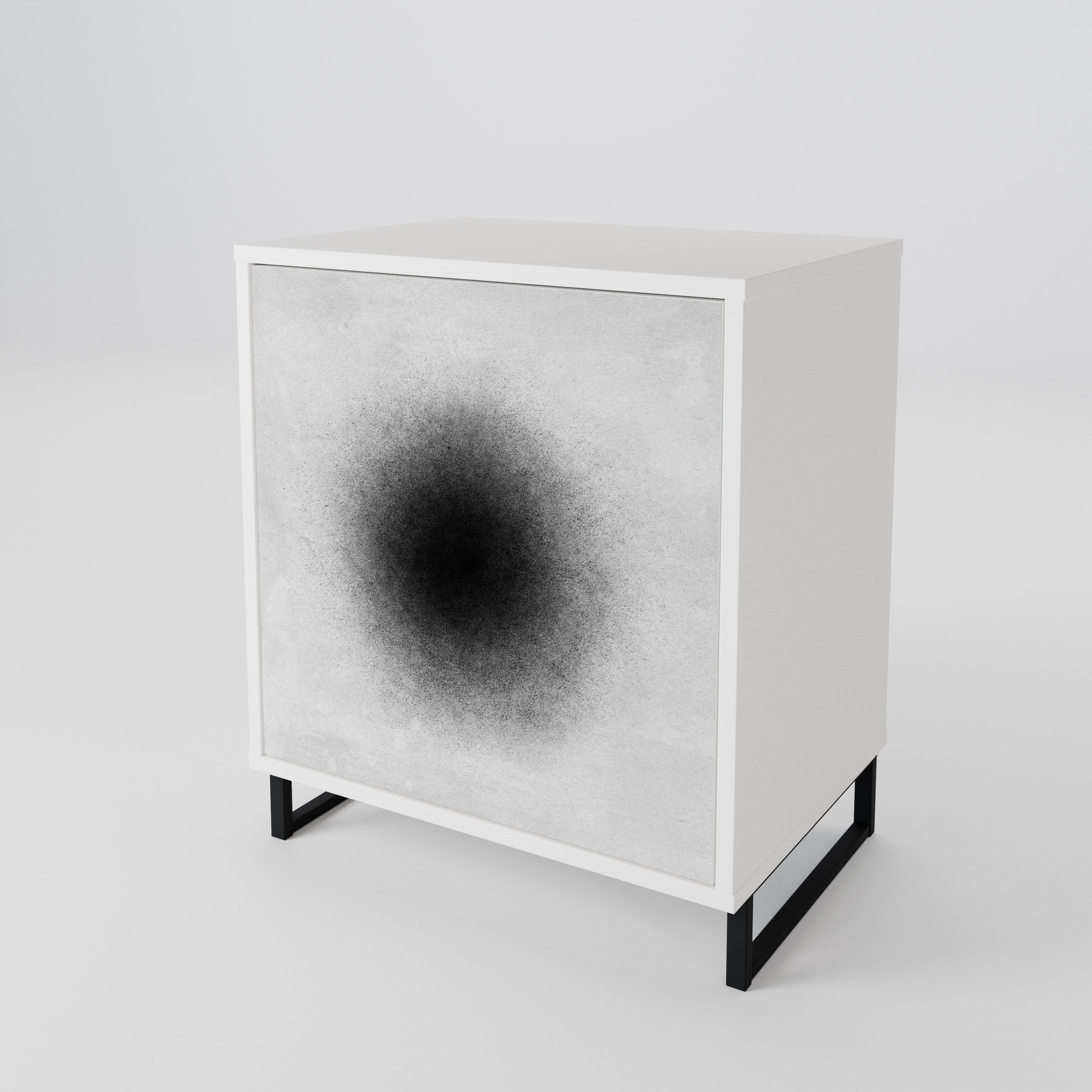 BLACK HOLE Skänk med en dörr