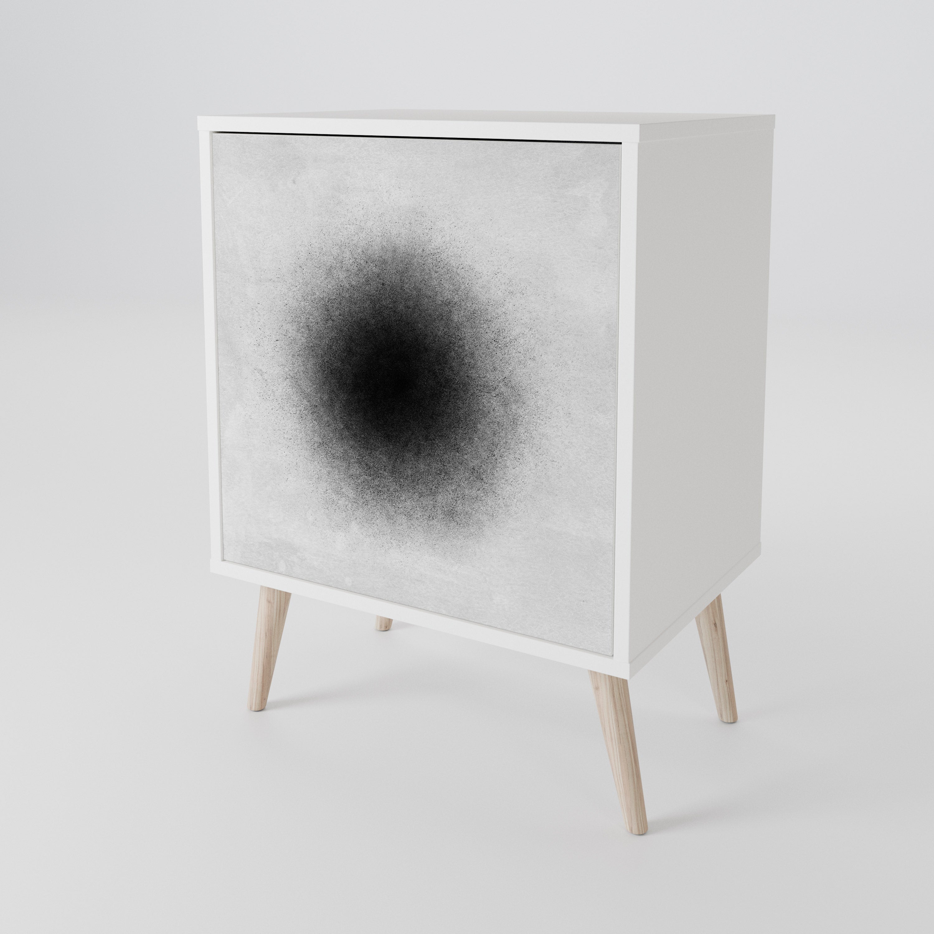 BLACK HOLE Skänk med en dörr