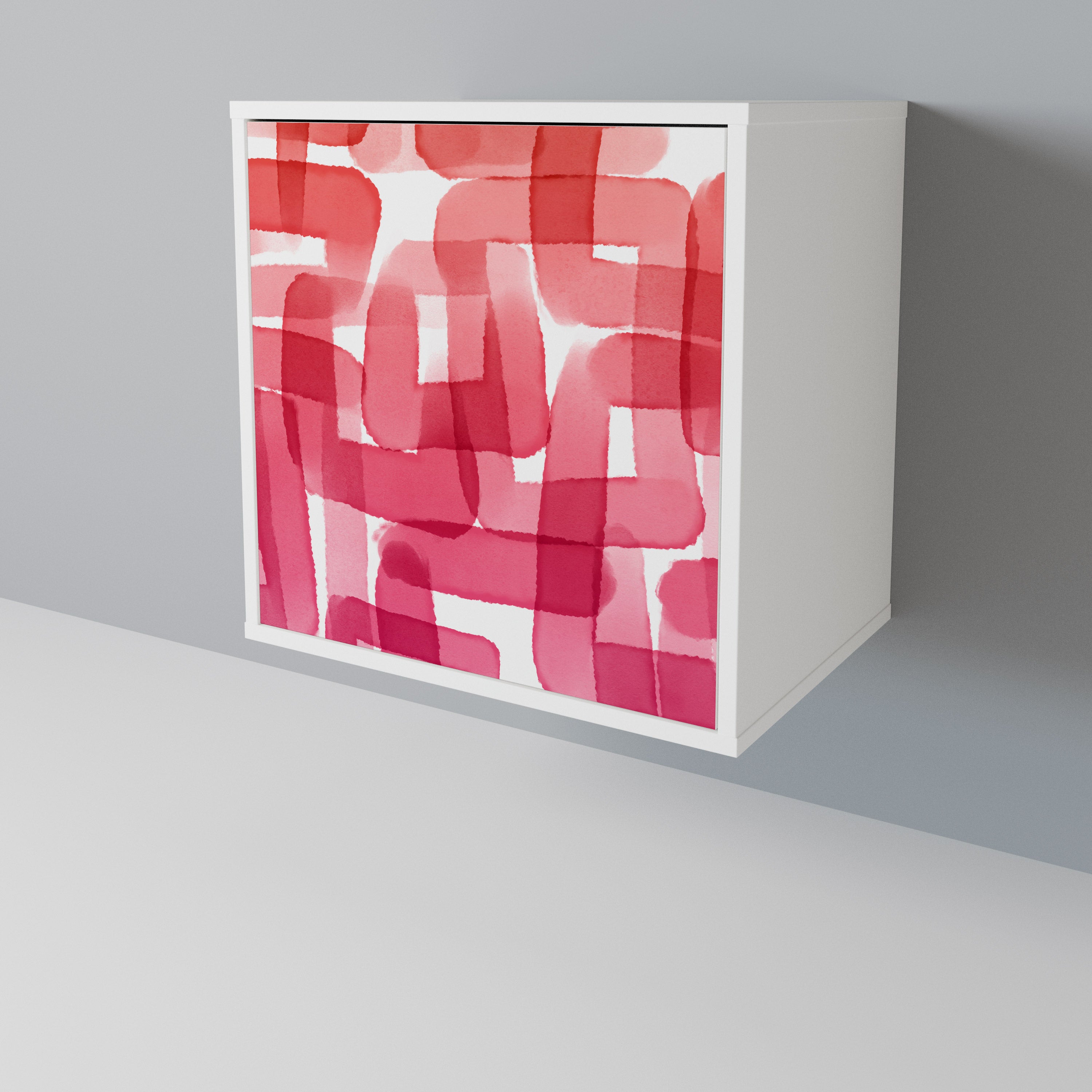 KALEIDOSCOPIC CUBISM Skänk med en dörr