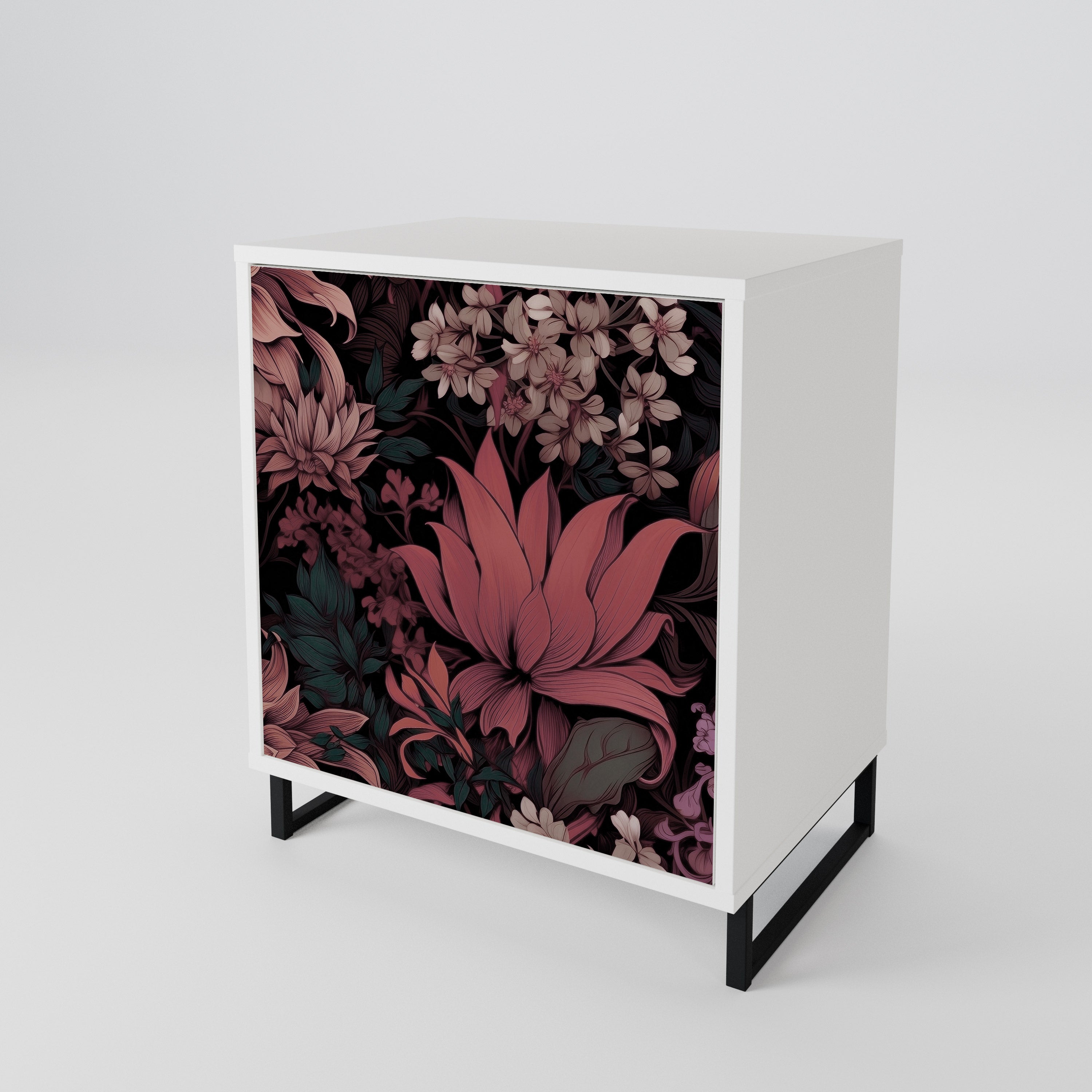 FLORAL WHISPER Skänk med en dörr
