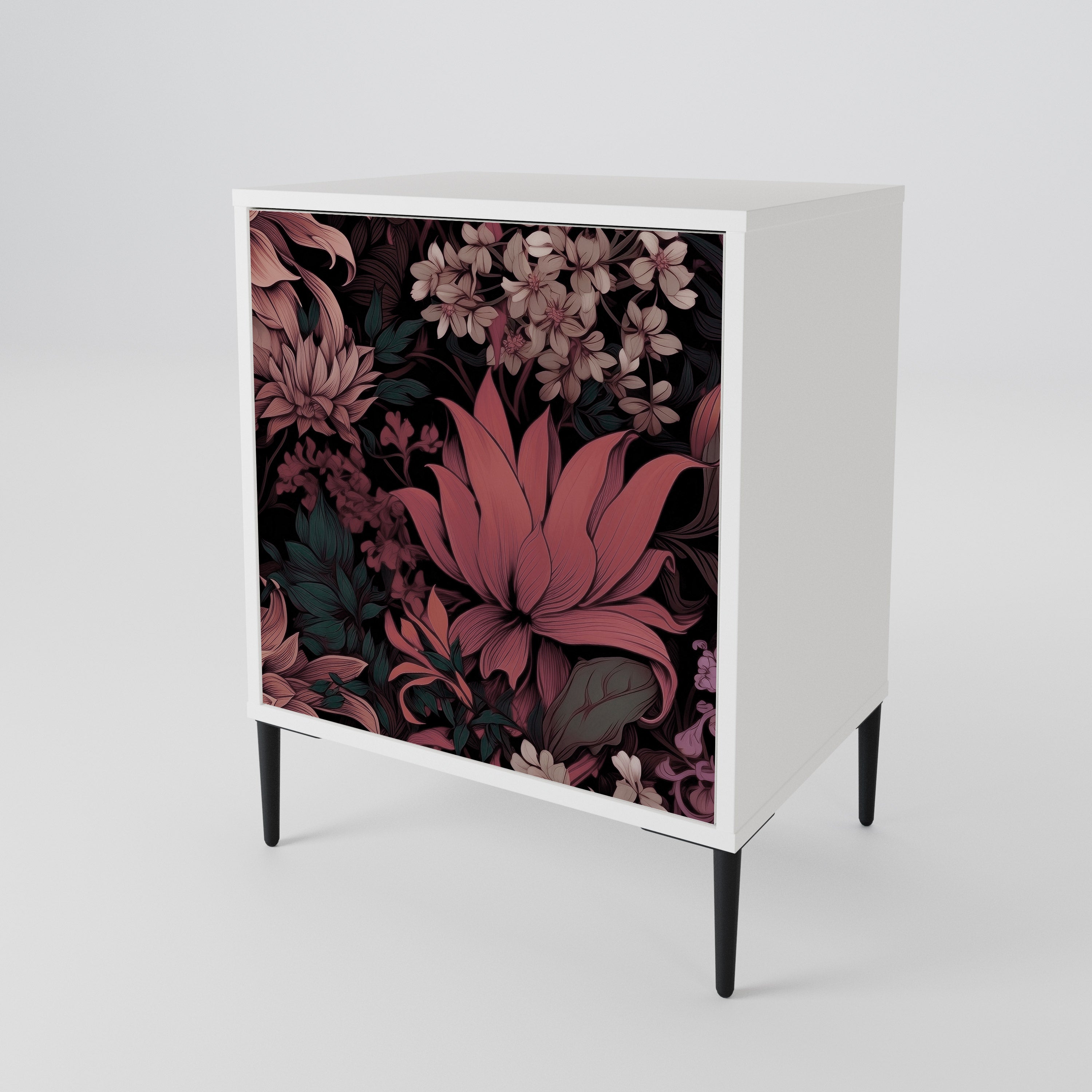 FLORAL WHISPER Skänk med en dörr
