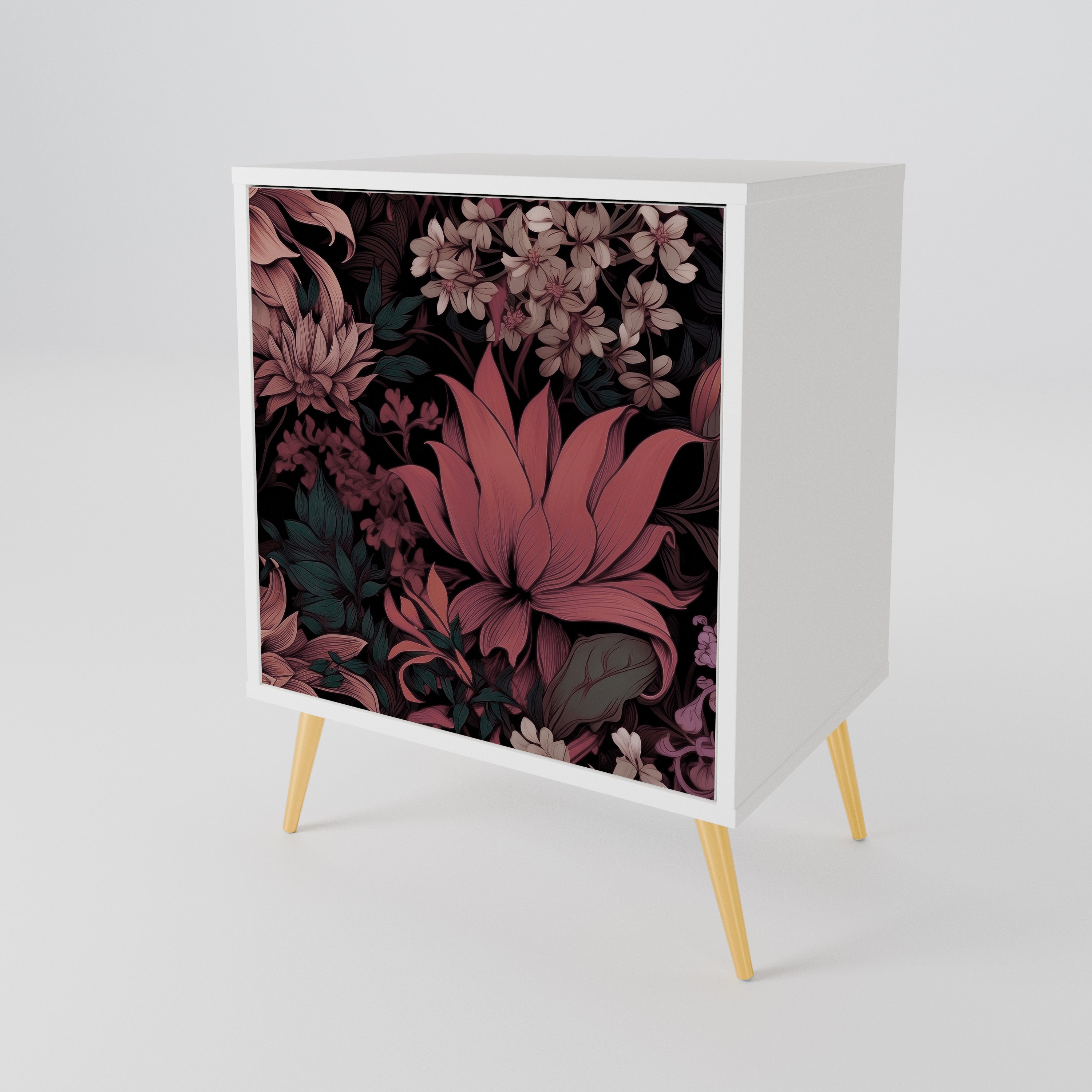 FLORAL WHISPER Skänk med en dörr