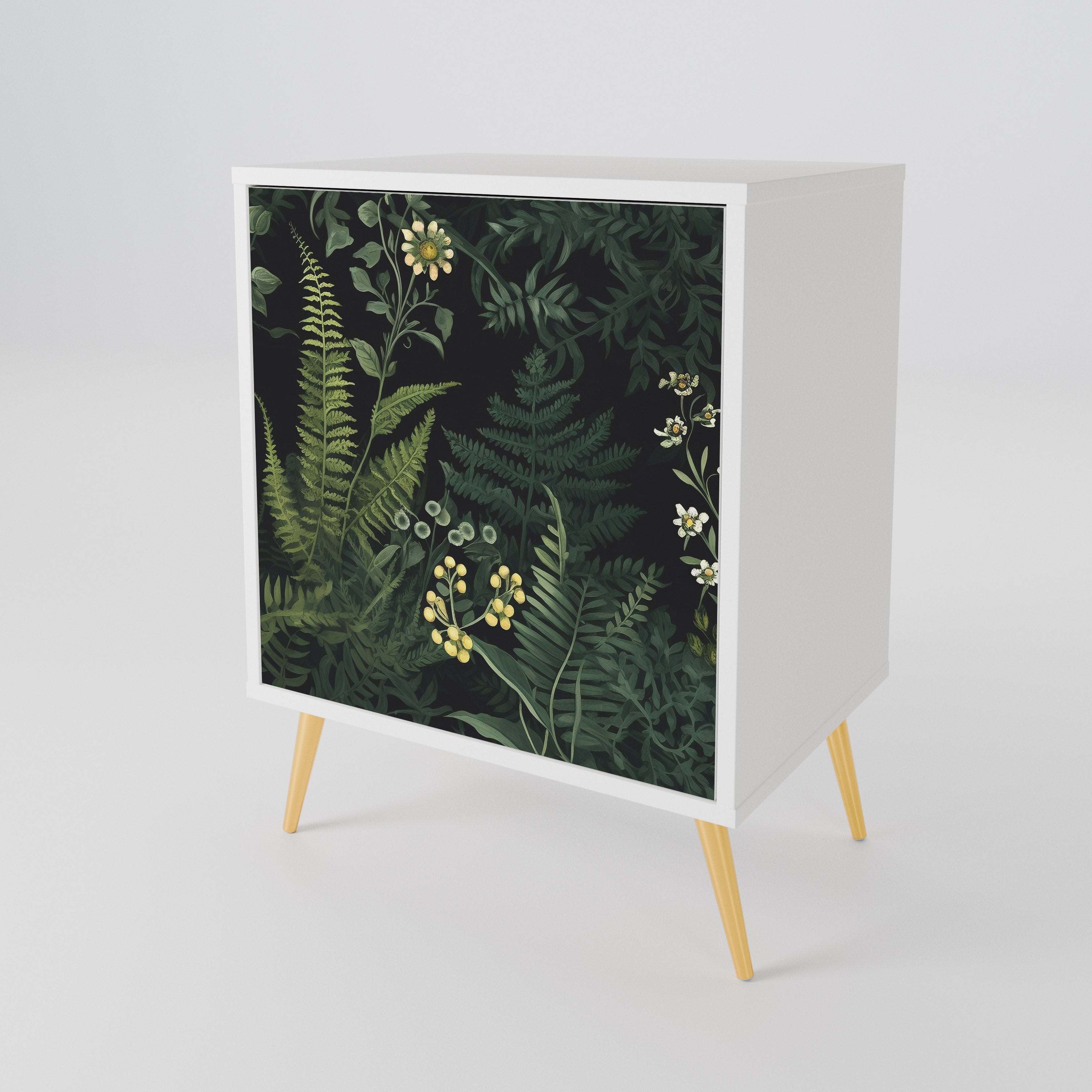 FERN FLOWERS 1-Door Sideboard