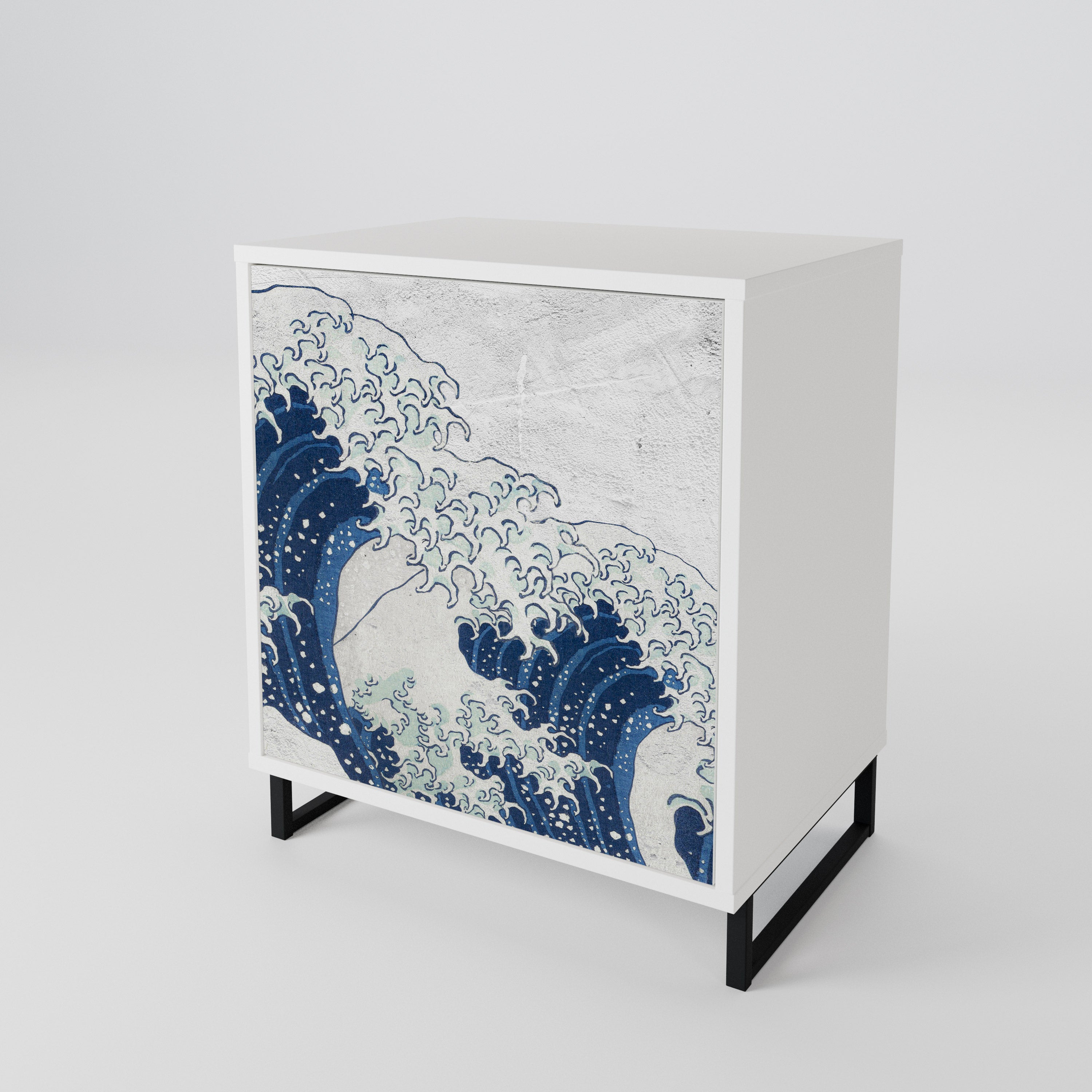 THE GREAT WAVE AT KANAGAWA 1-türiges Sideboard