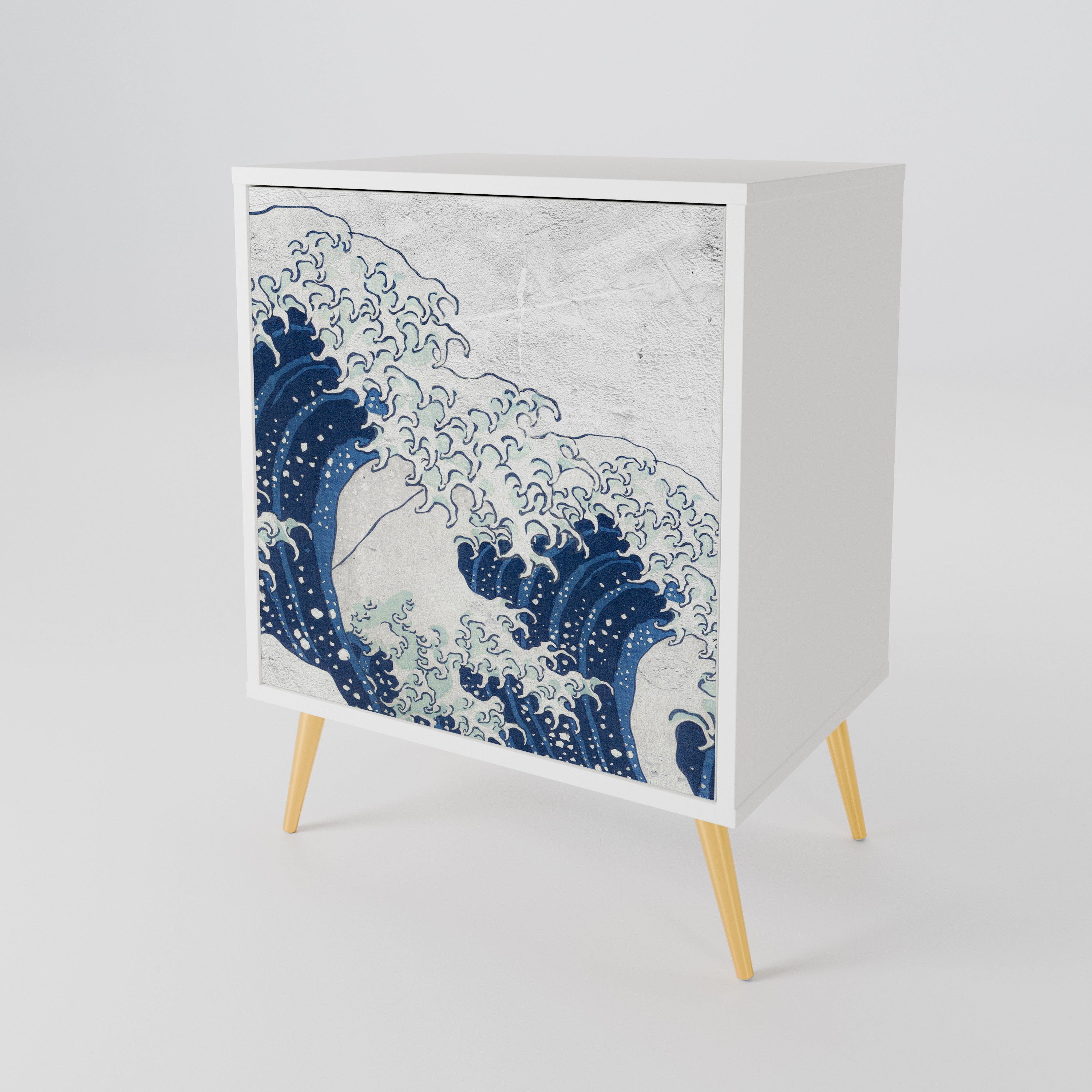 THE GREAT WAVE AT KANAGAWA 1-türiges Sideboard