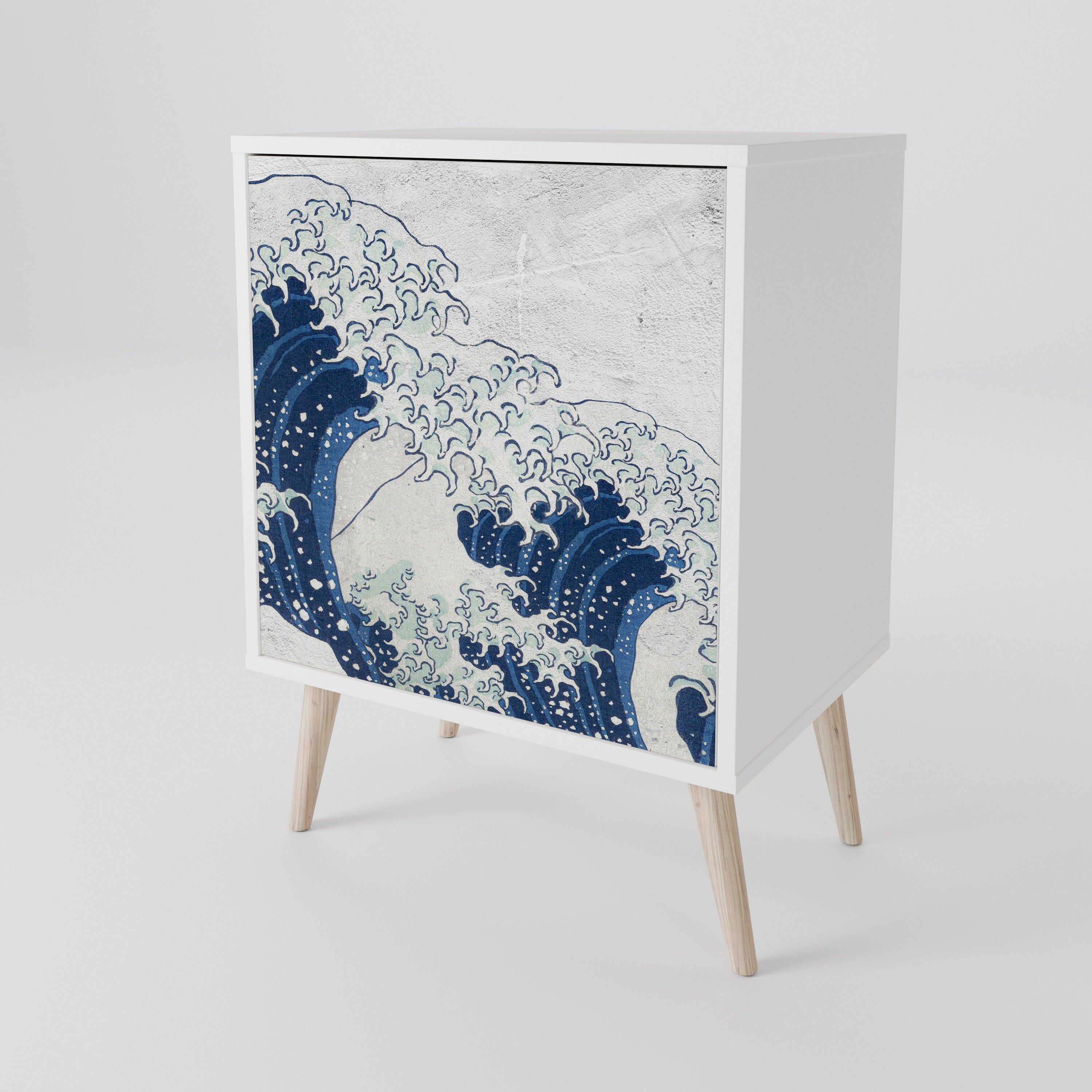 THE GREAT WAVE AT KANAGAWA 1-türiges Sideboard