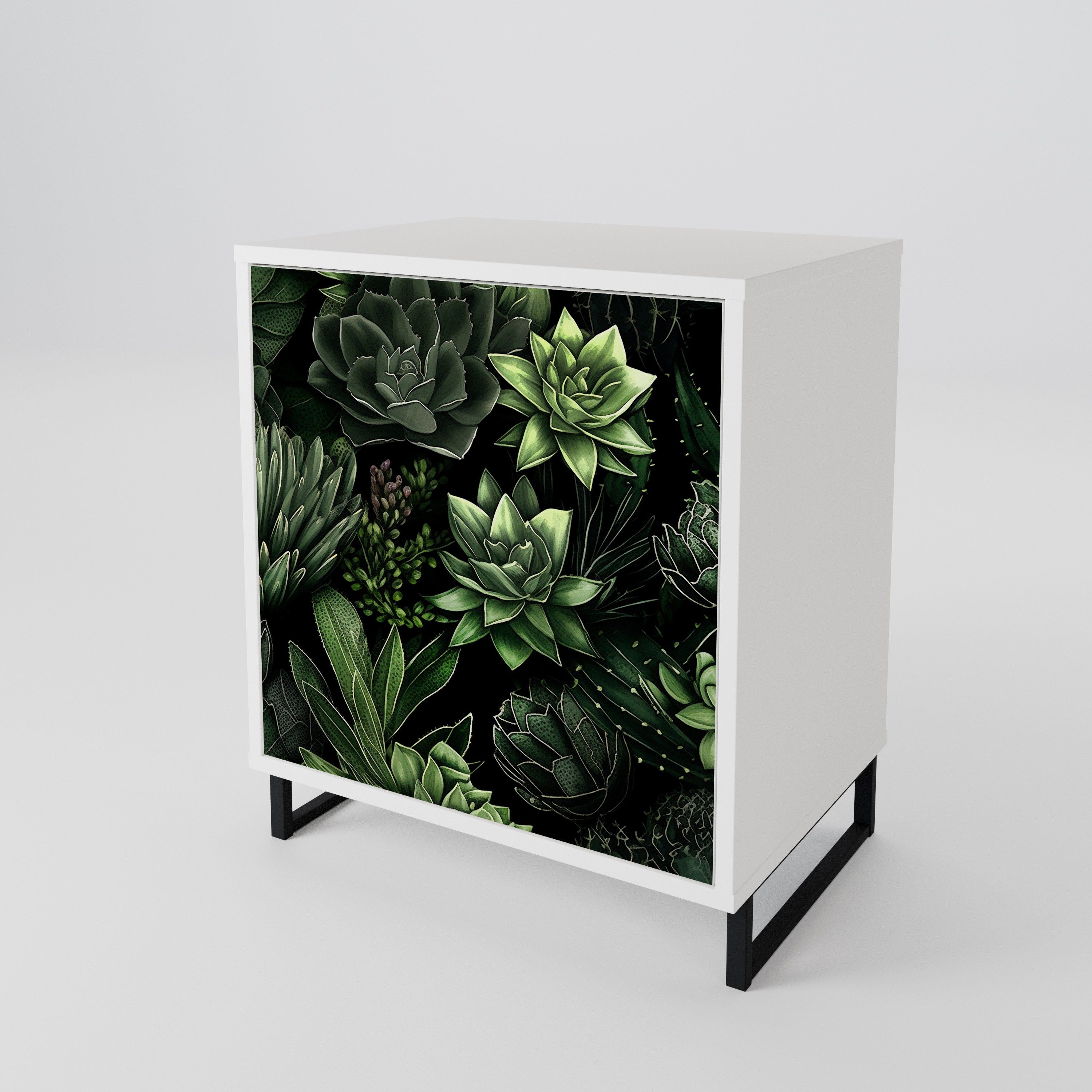 SUCCULENT JUNGLE 1-türiges Sideboard