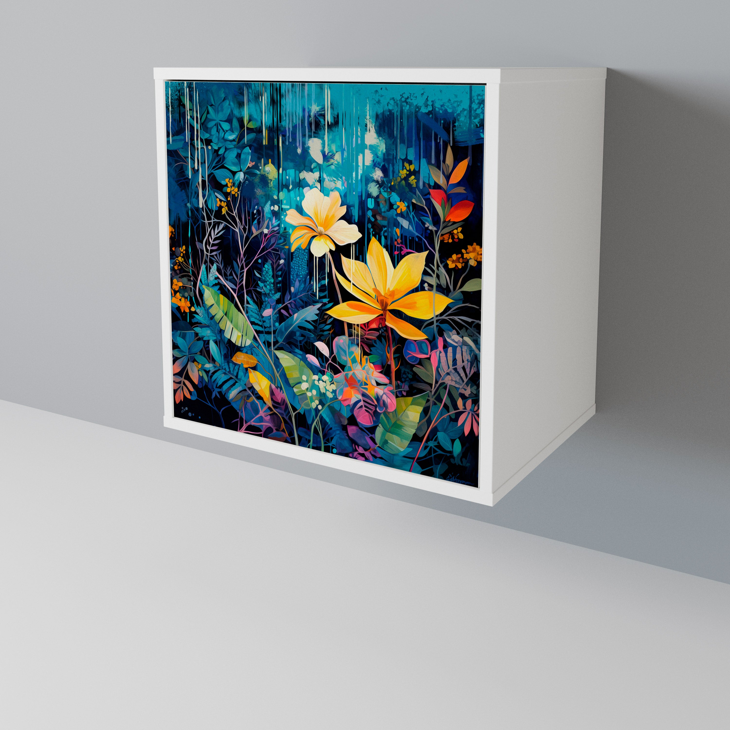 MIDNIGHT BLOSSOM 1-türiges Sideboard