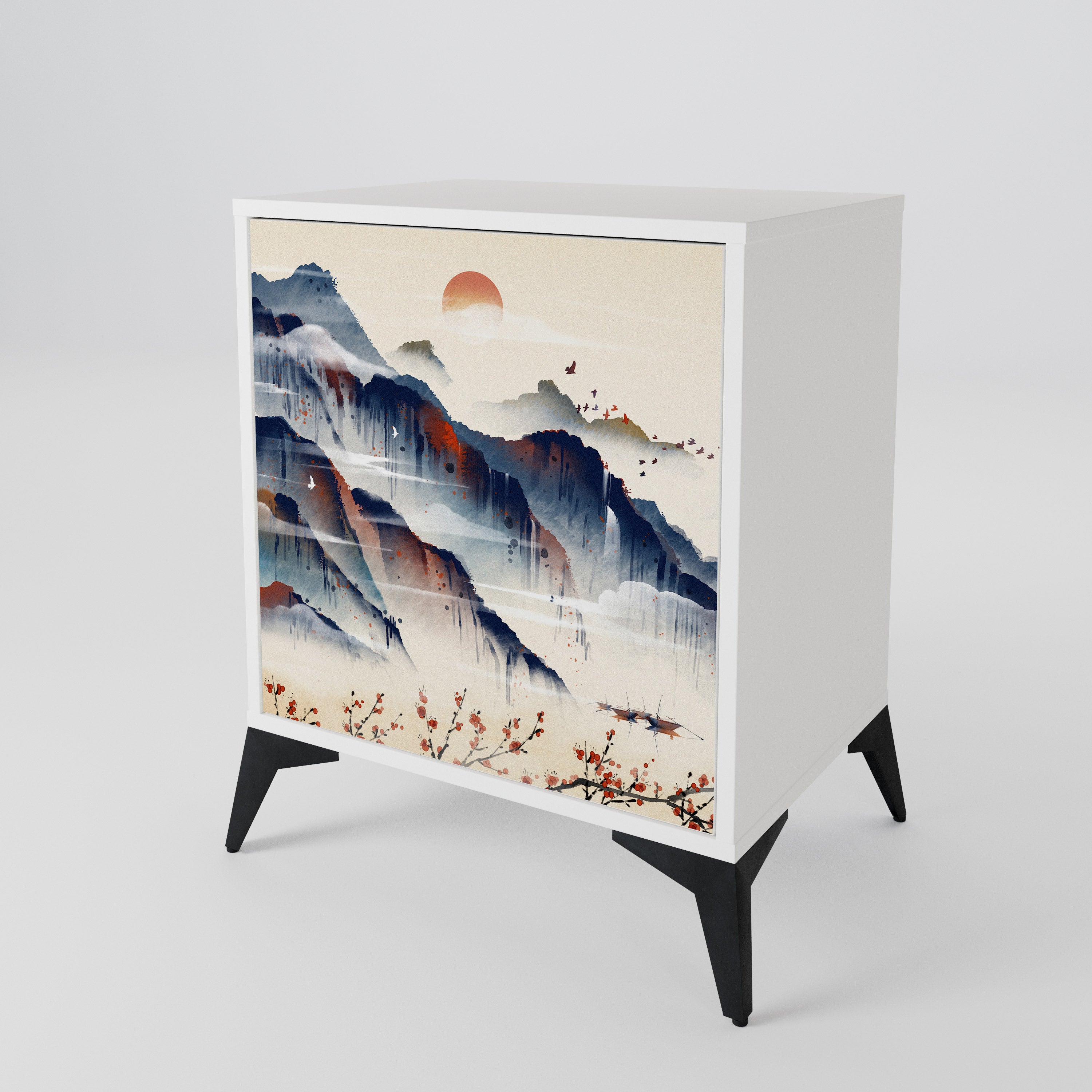 JAPANESE LANDSCAPE 1-türiges Sideboard
