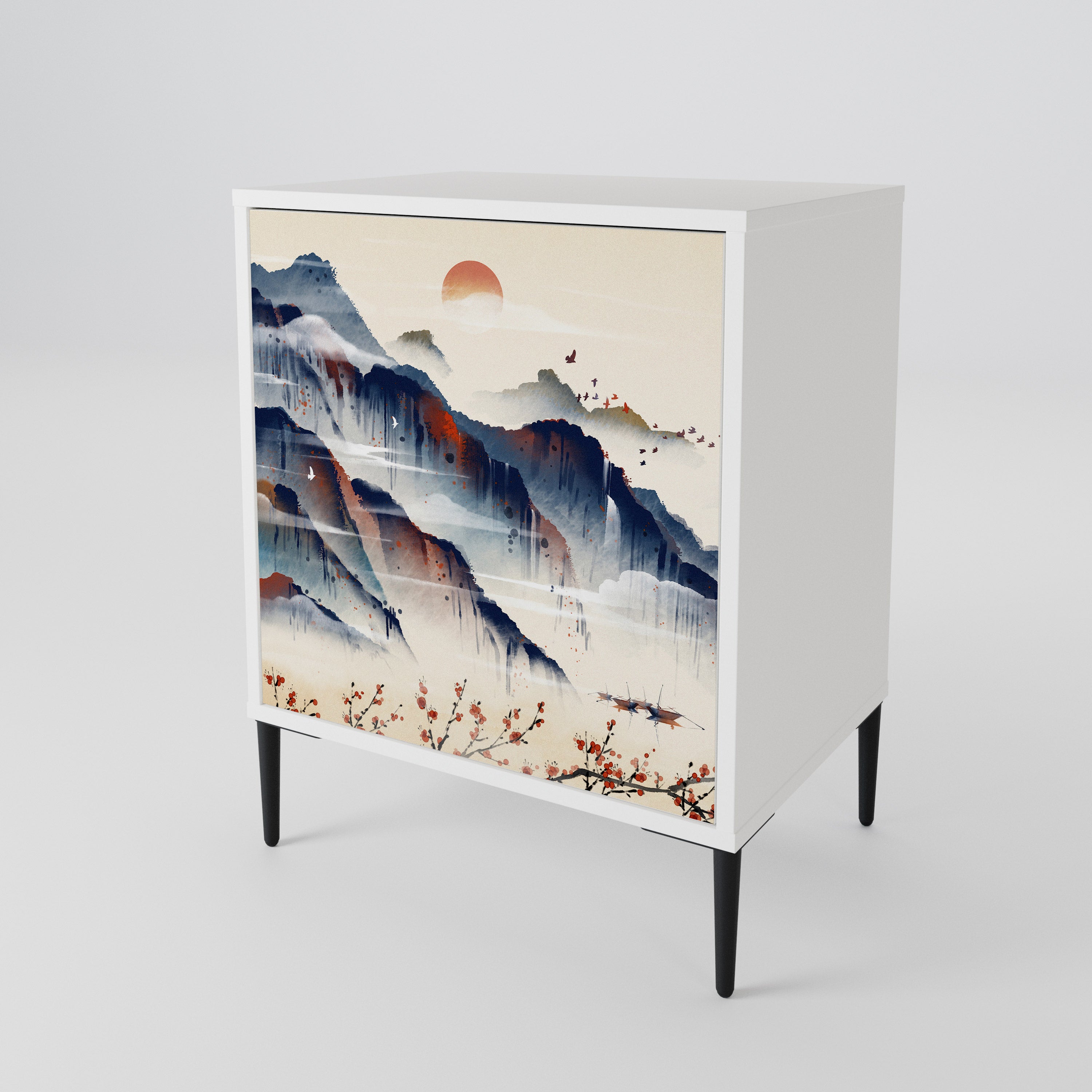JAPANESE LANDSCAPE 1-türiges Sideboard