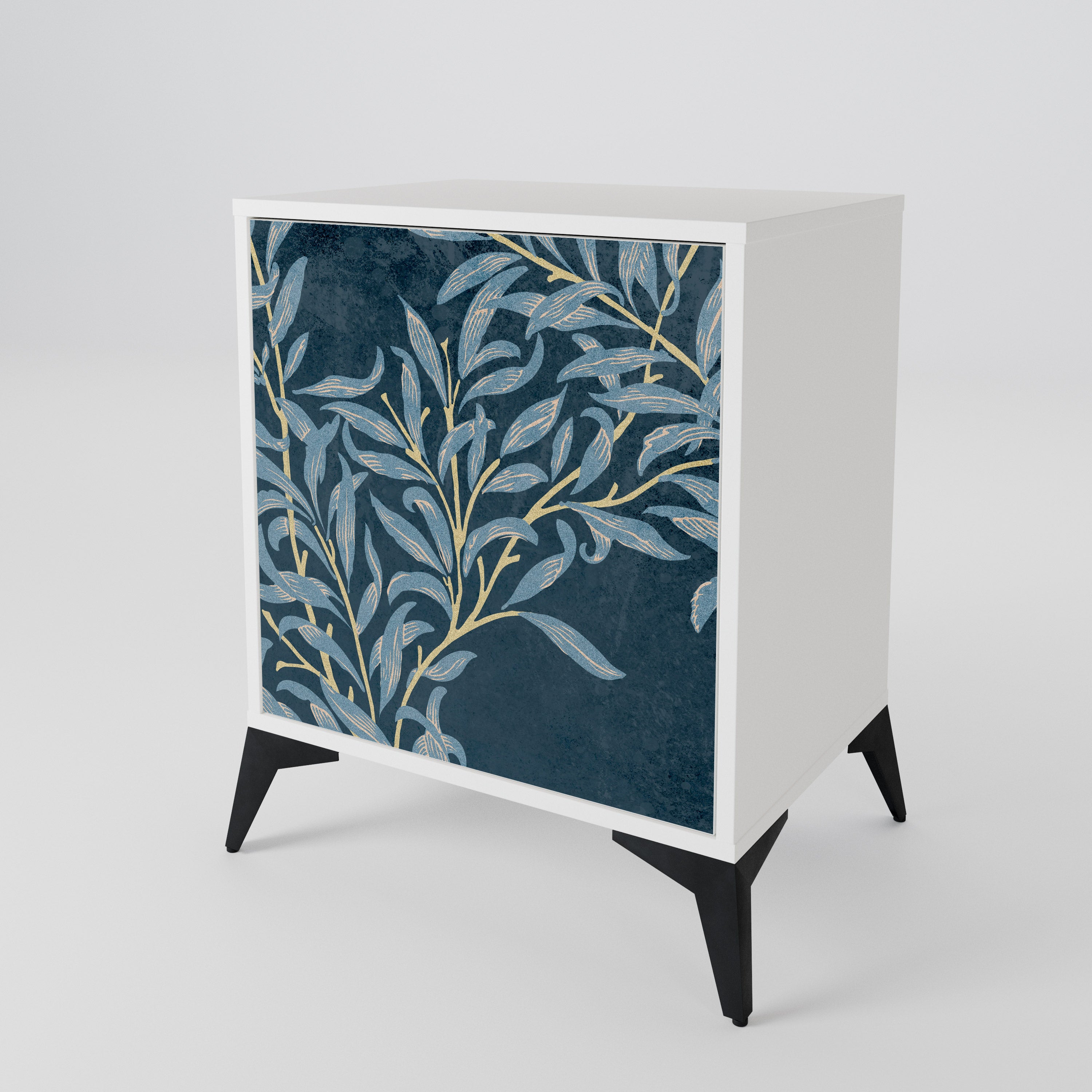 BLUE LEAVES 1-türiges Sideboard