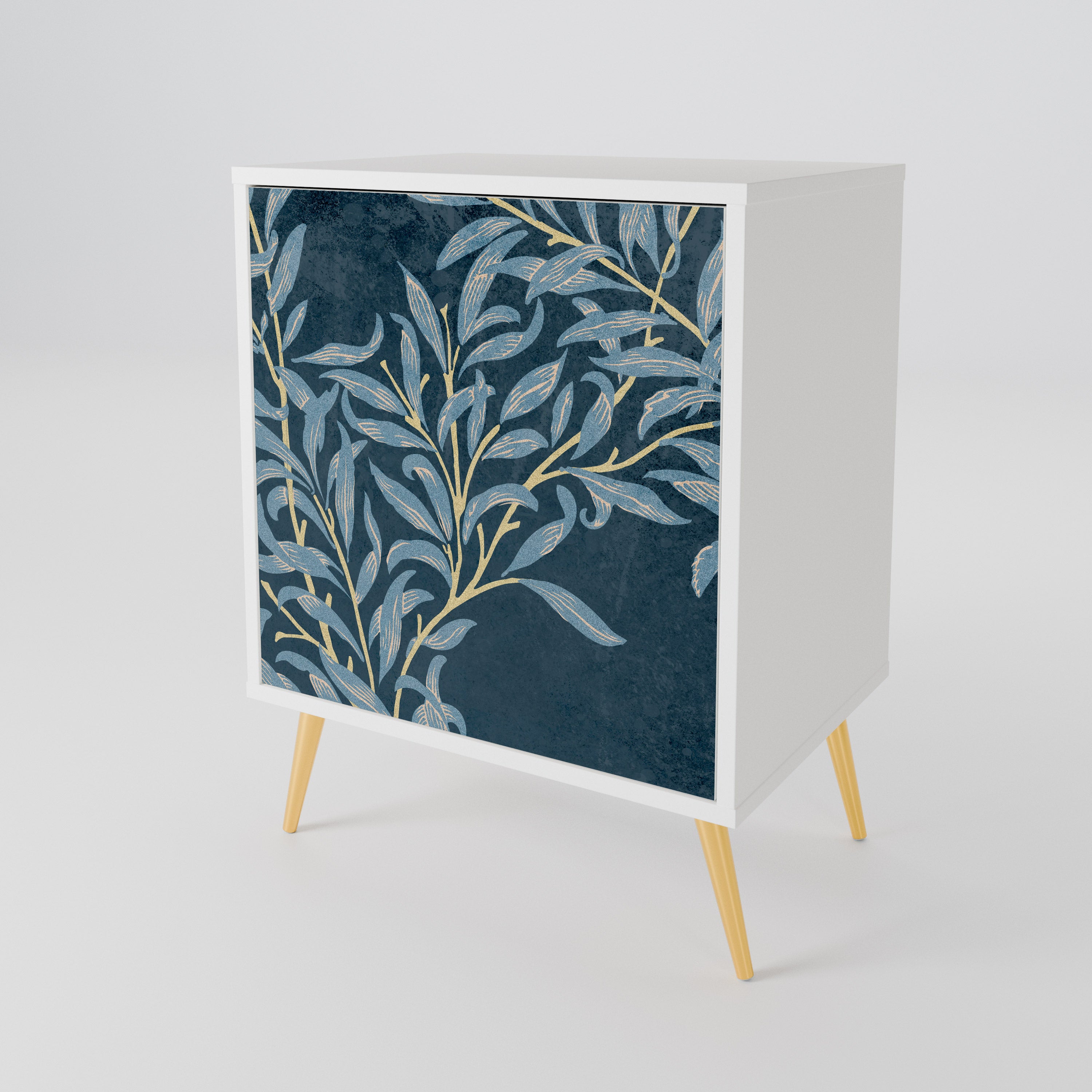 BLUE LEAVES 1-türiges Sideboard