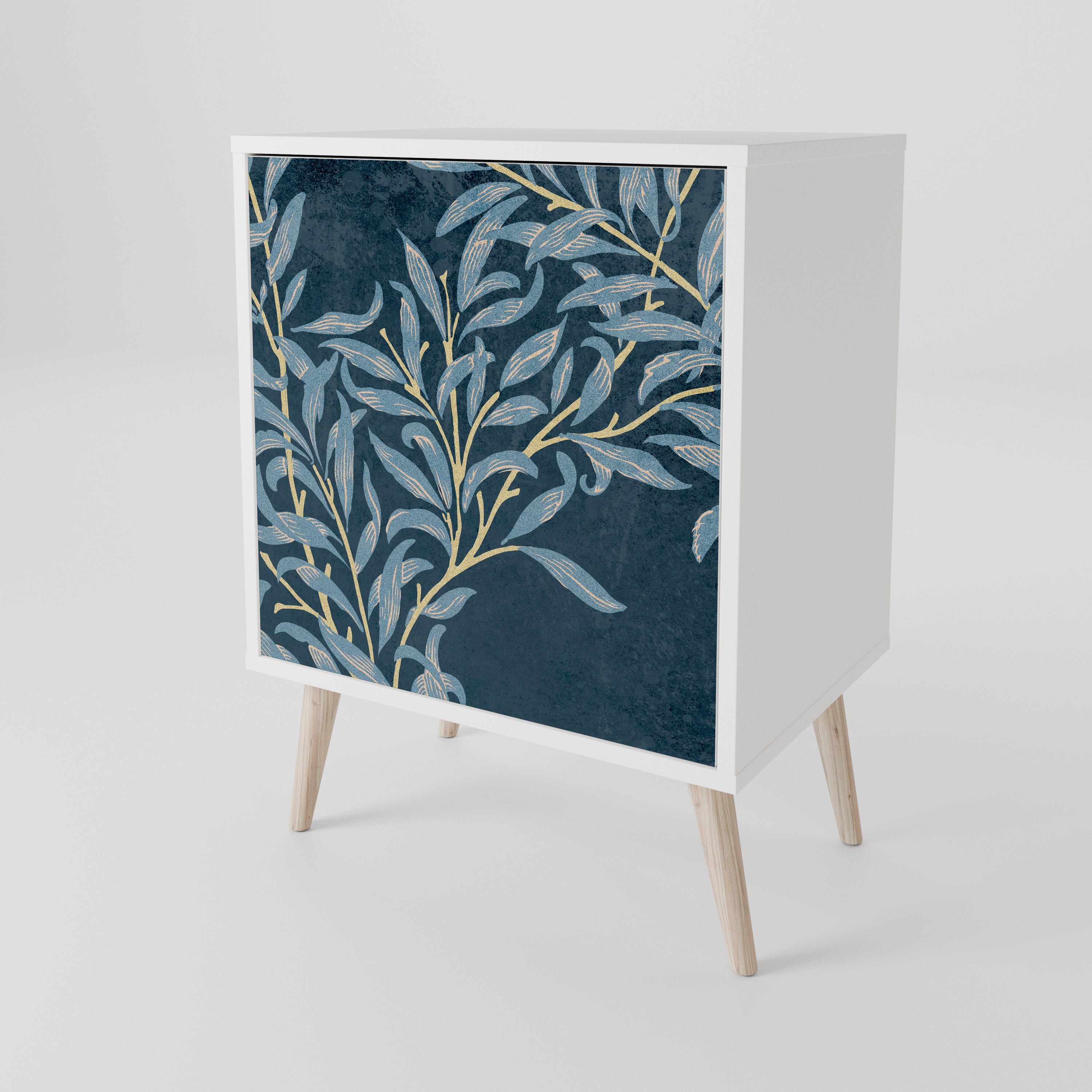 BLUE LEAVES 1-türiges Sideboard