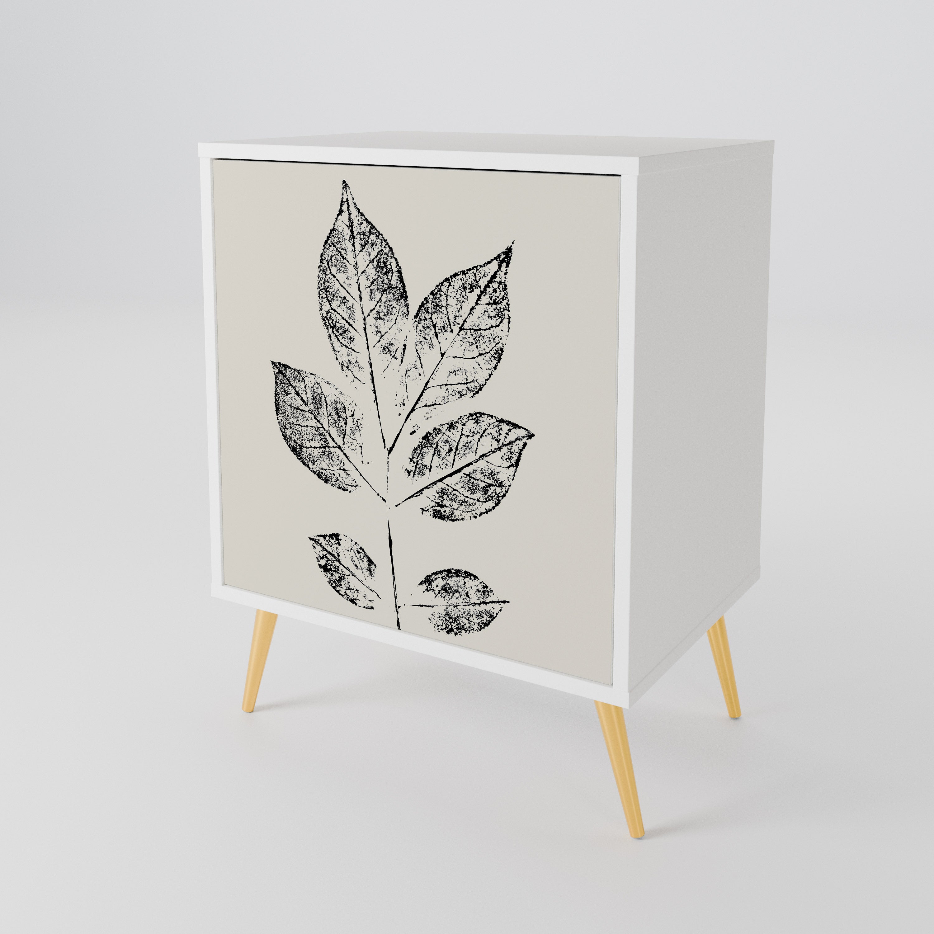 LEAFY STAMPS Jednodveřová komoda