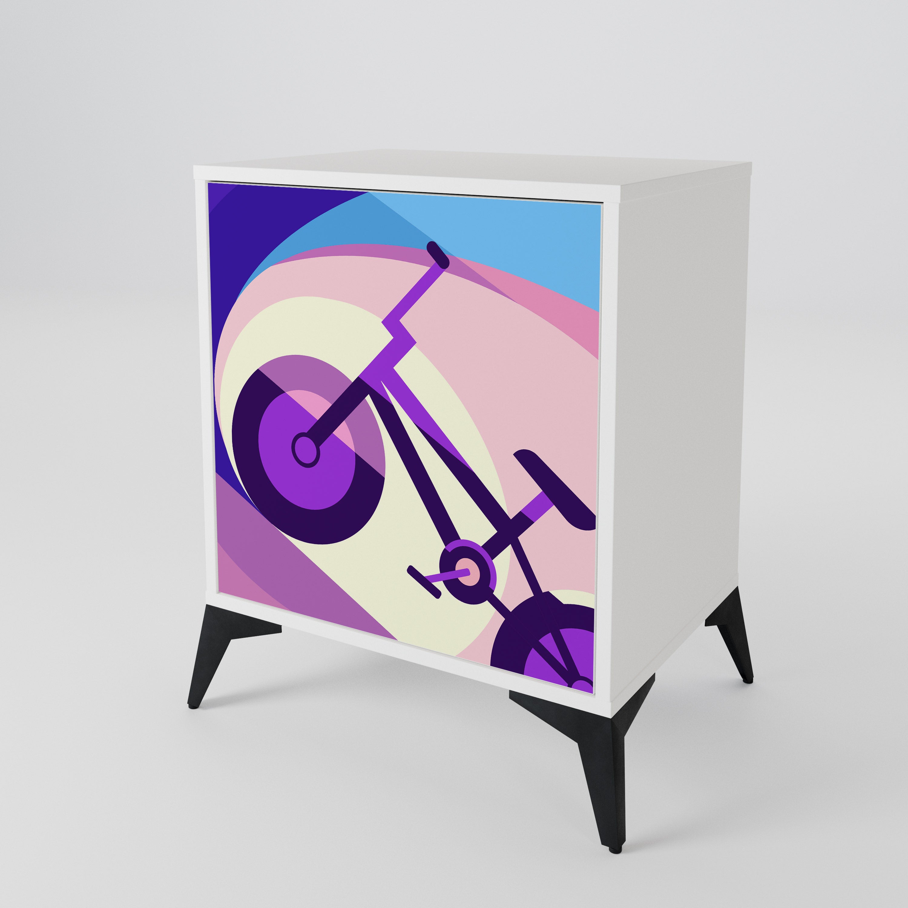 BIKE DREAMS Jednodveřová komoda