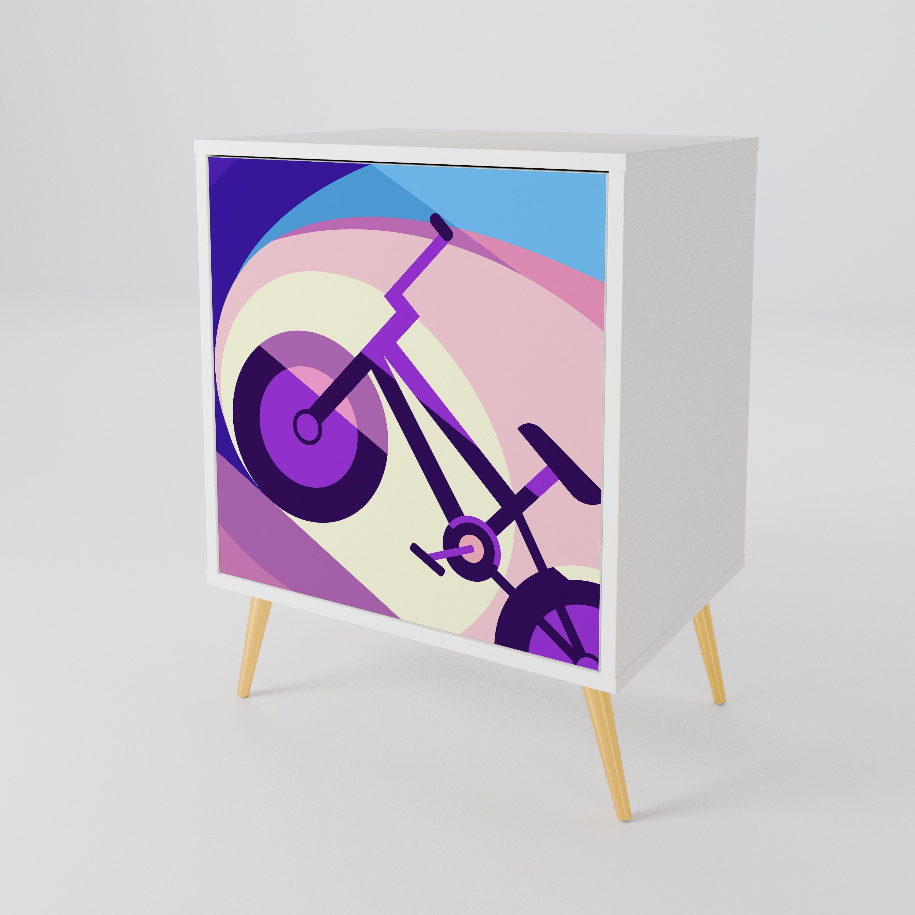 BIKE DREAMS Jednodveřová komoda