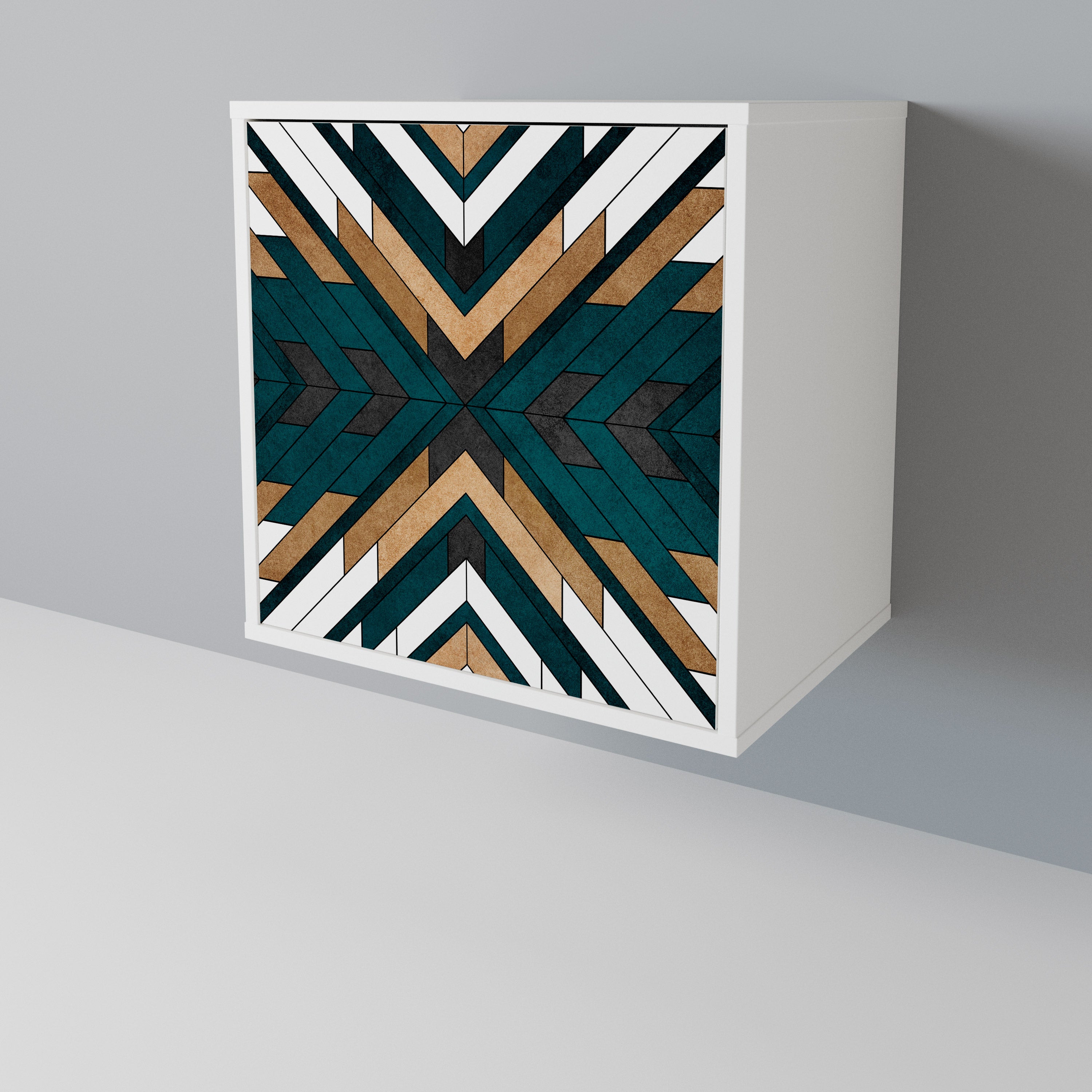 ARTISTIC GEOMETRY Jednodveřová komoda