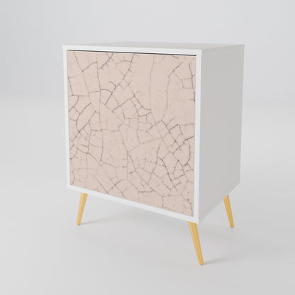 CERAMIC TEXTURE Skänk med en dörr