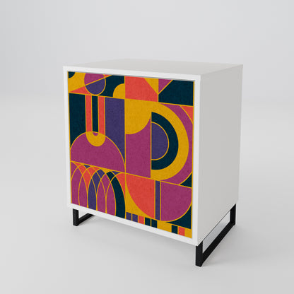 ELECTRIC PATTERNS 1-Door Sideboard