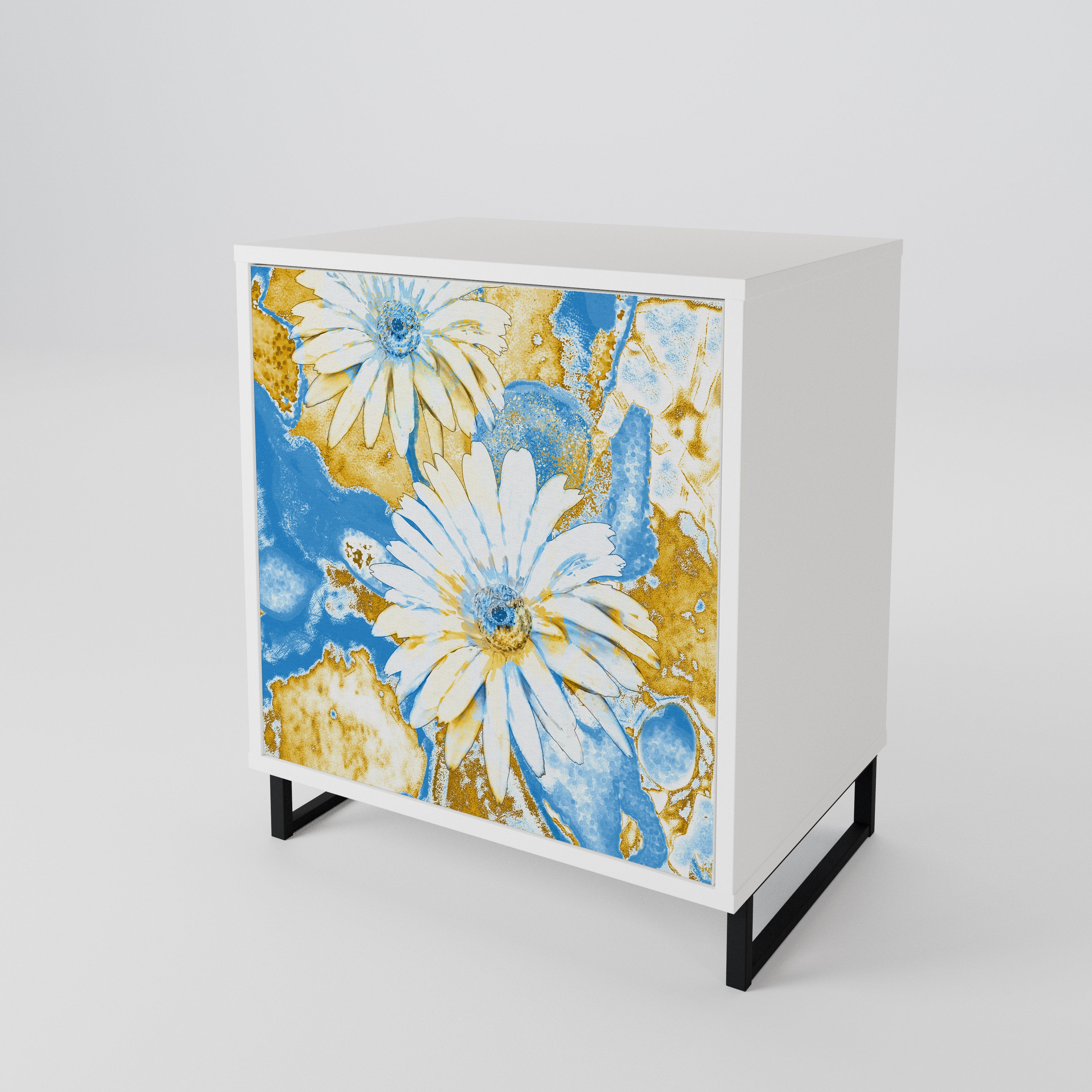 DAISY LUXE Jednodveřová komoda