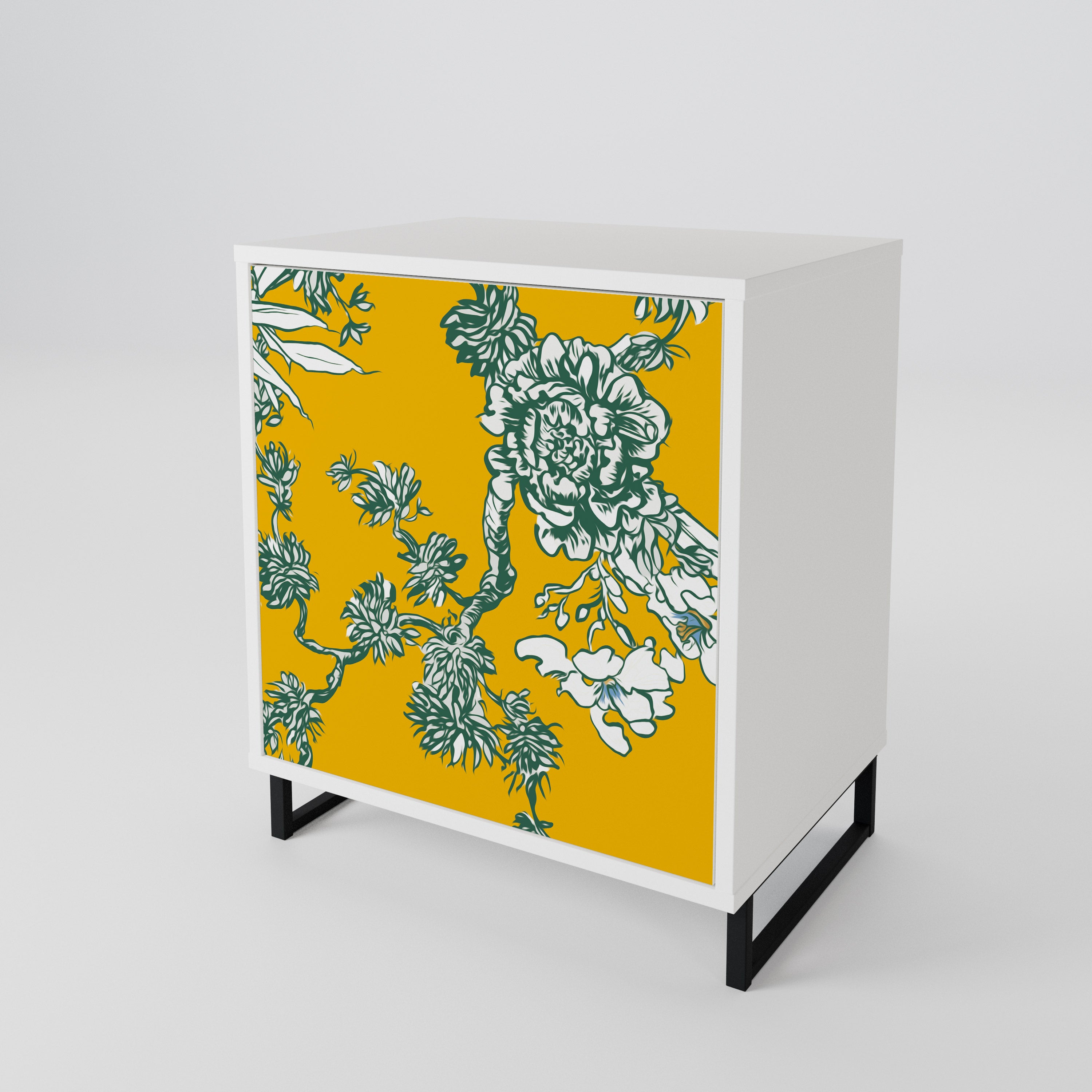 YELLOW CHINOISERIE Jednodveřová komoda