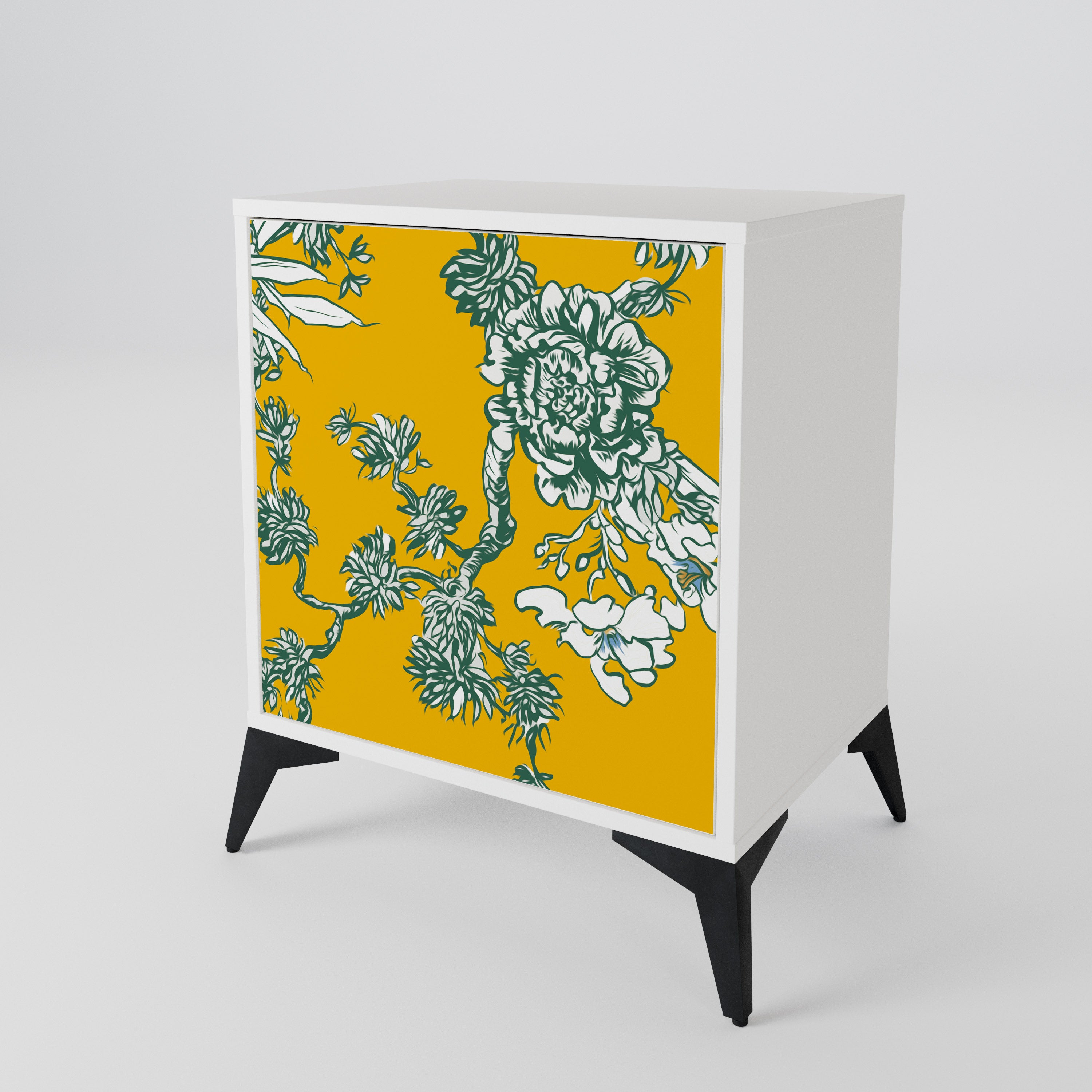 YELLOW CHINOISERIE Jednodveřová komoda