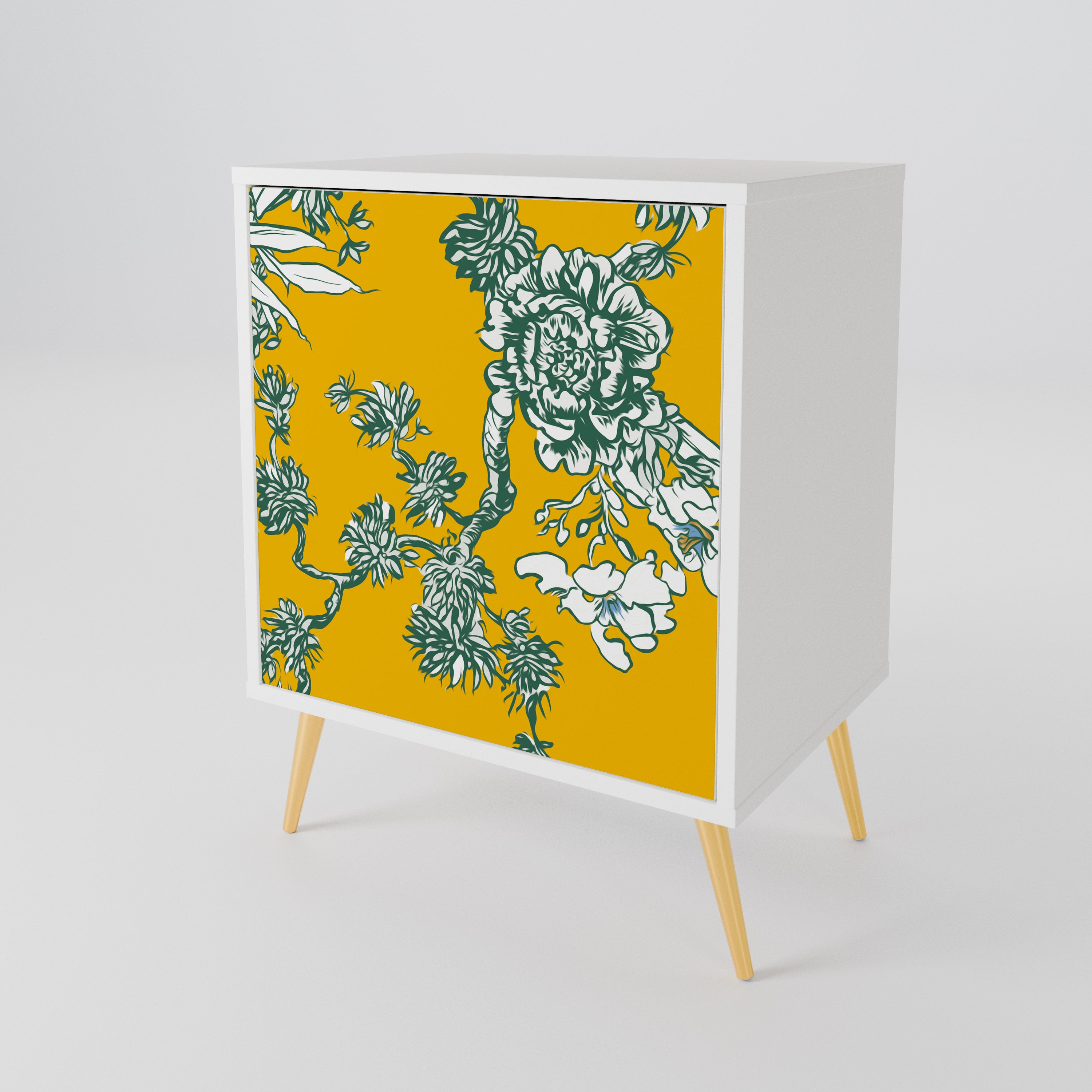 YELLOW CHINOISERIE Jednodveřová komoda