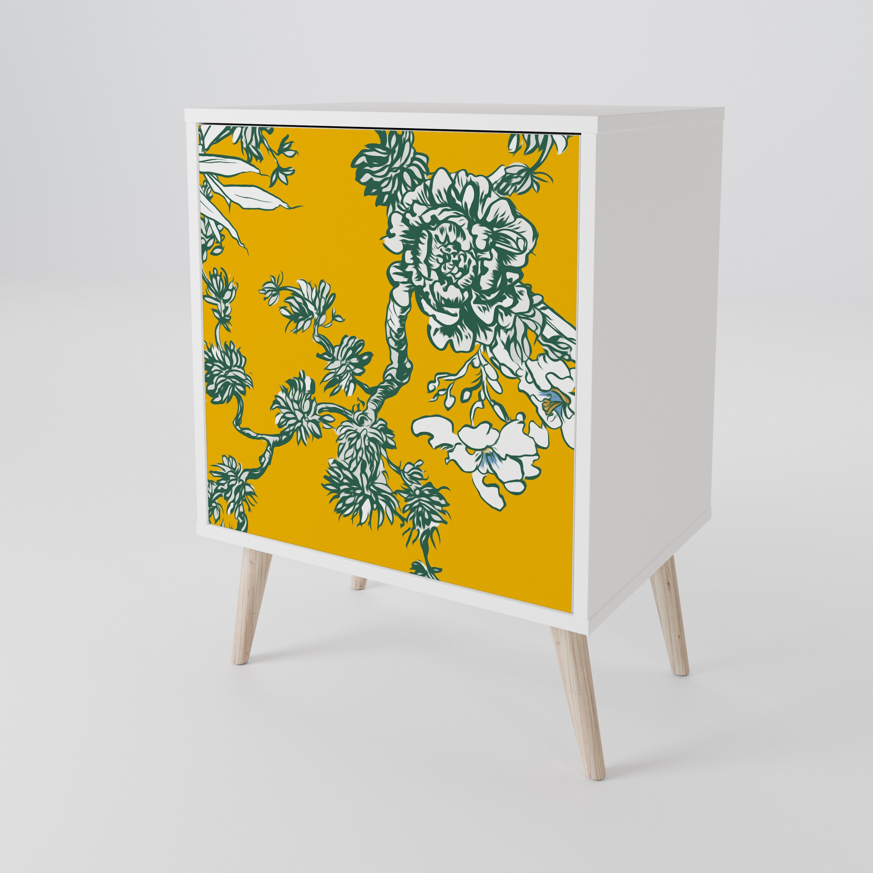 YELLOW CHINOISERIE Jednodveřová komoda