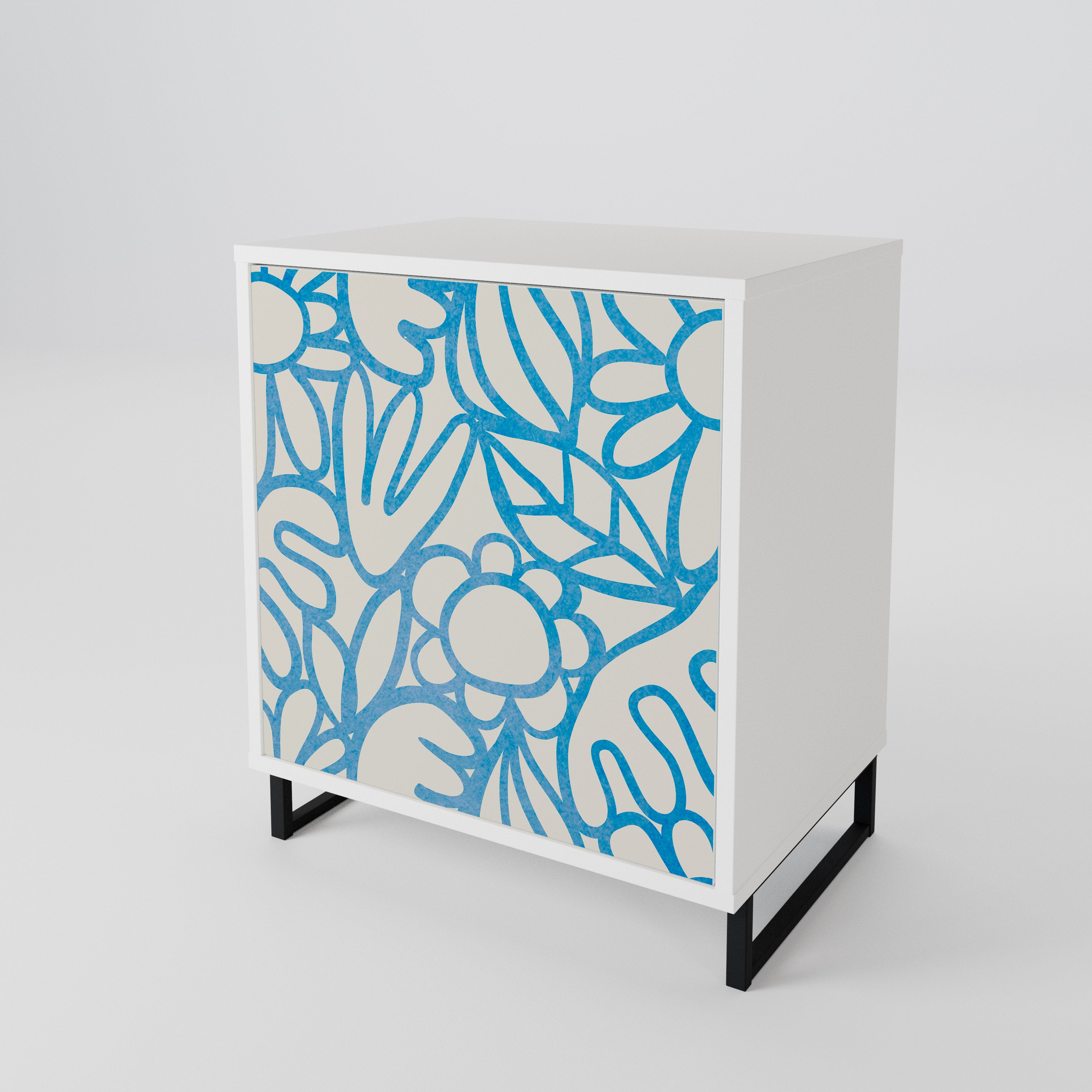 BLOOMY MORNING 1-türiges Sideboard
