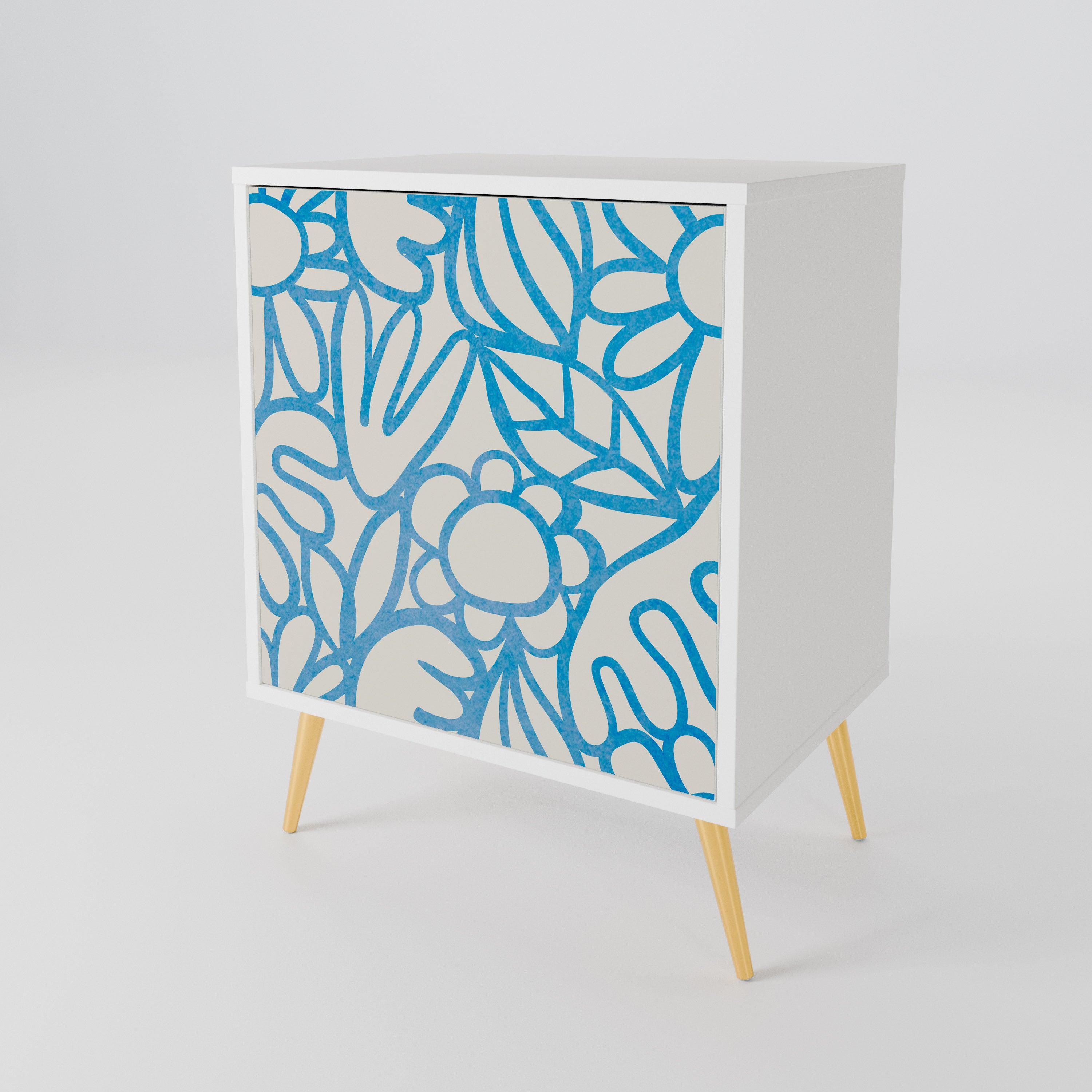 BLOOMY MORNING 1-türiges Sideboard