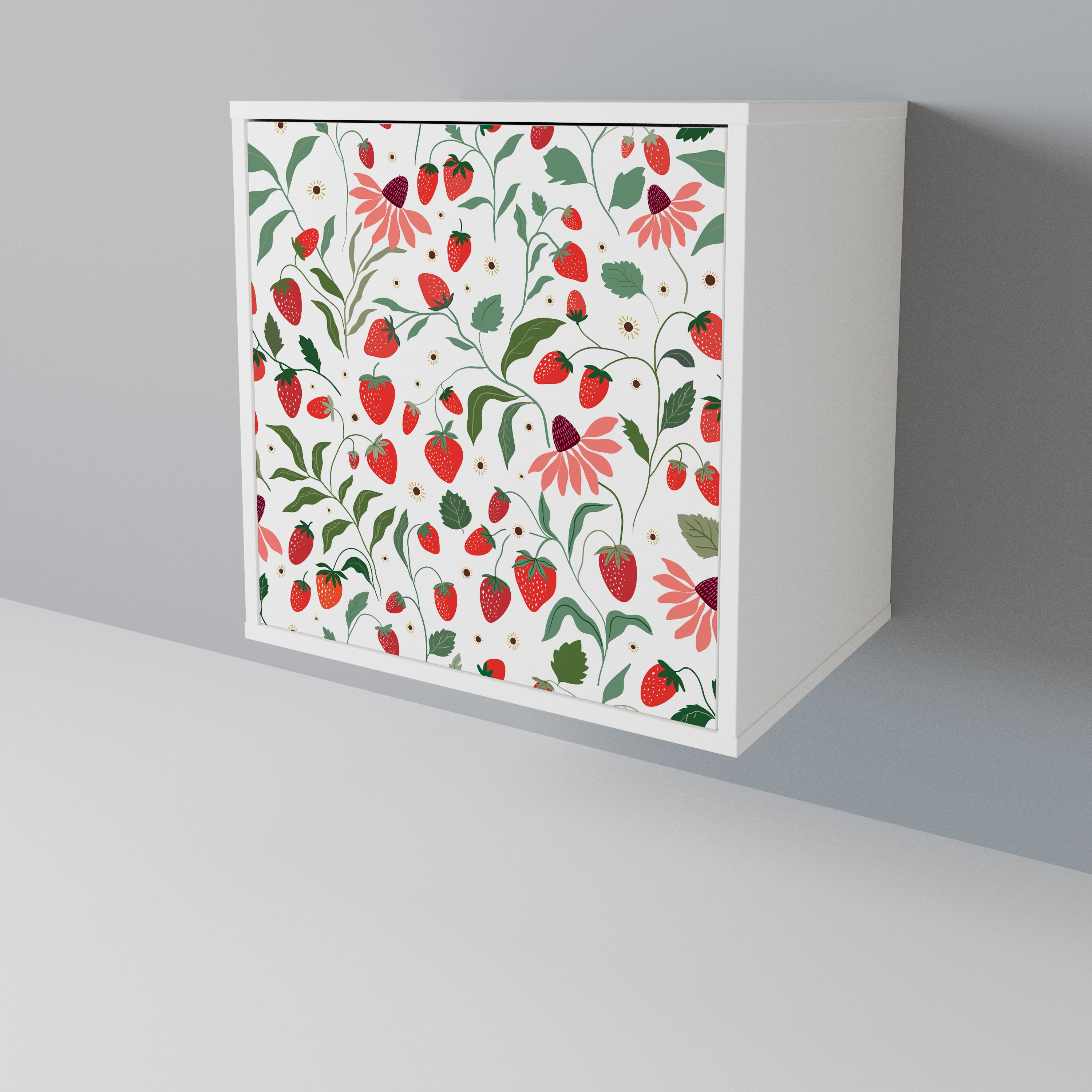 FLOWERS AND STRAWBERRIES 1-türiges Sideboard