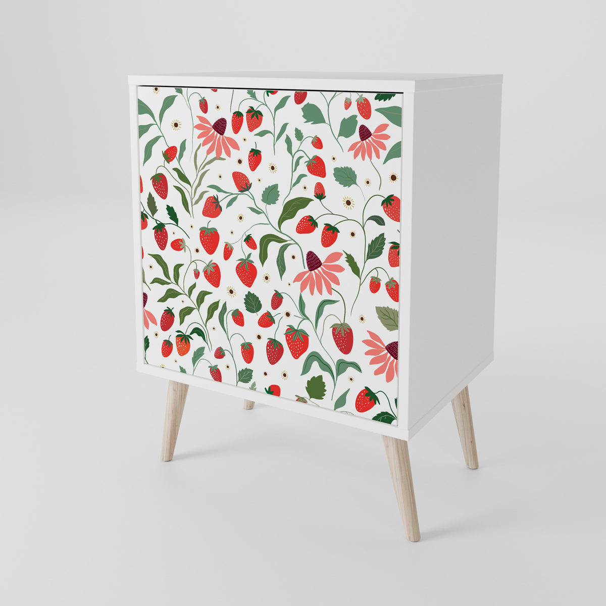 FLOWERS AND STRAWBERRIES 1-türiges Sideboard