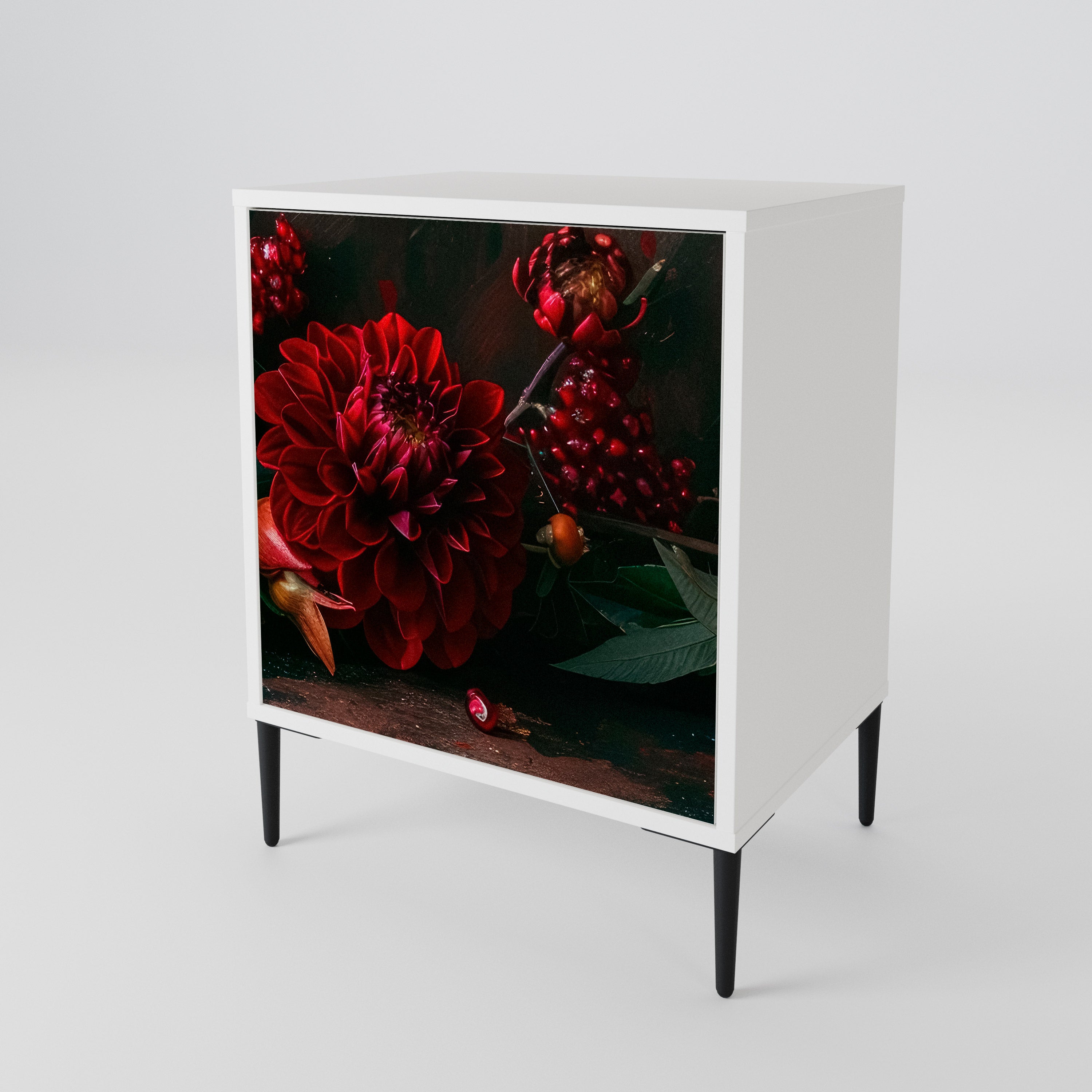DAHLIAS AND POMEGRANATES 1-türiges Sideboard